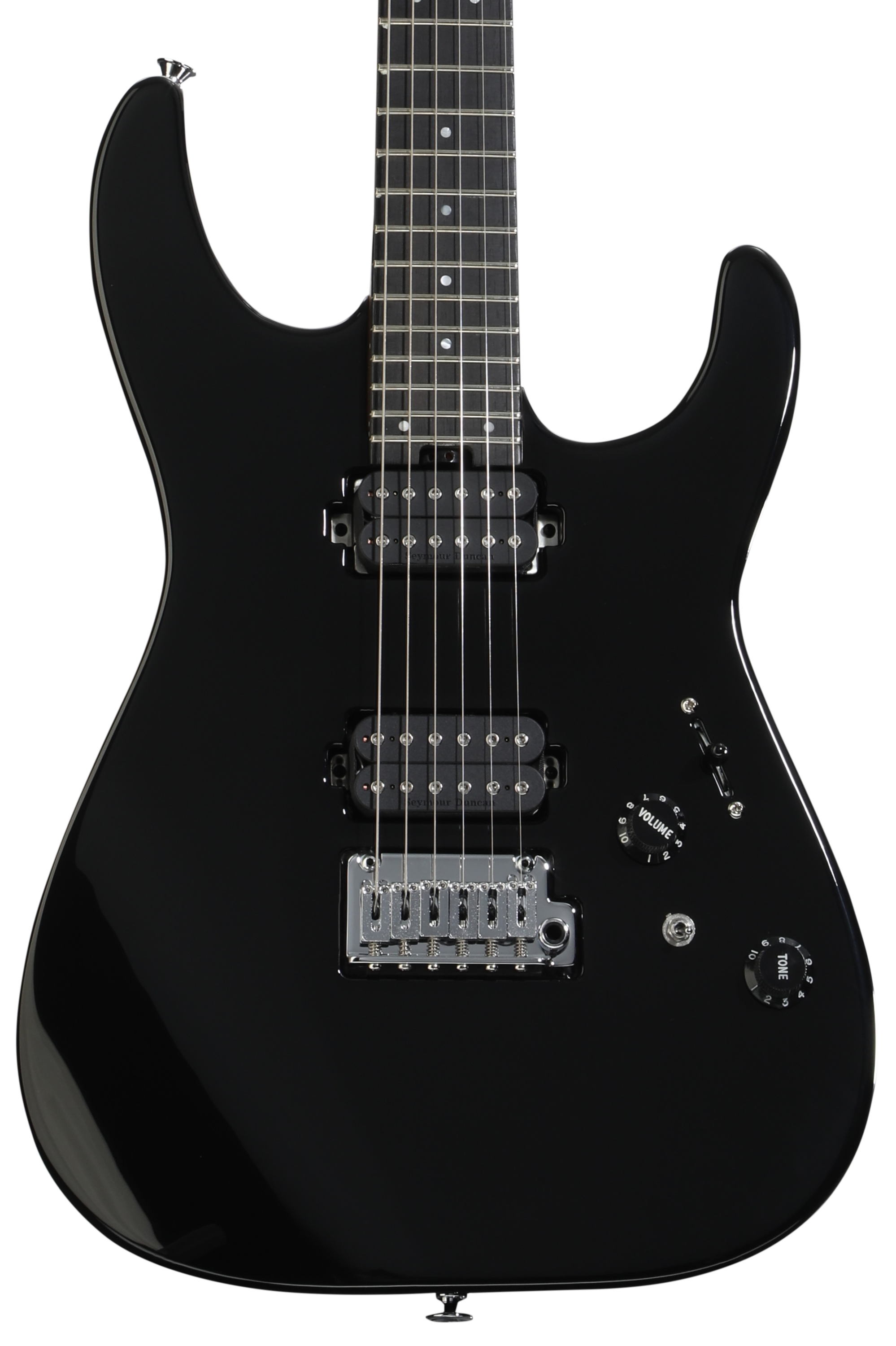 Charvel Pro-Mod DK24 HH 2PT EB Electric Guitar - Gloss Black