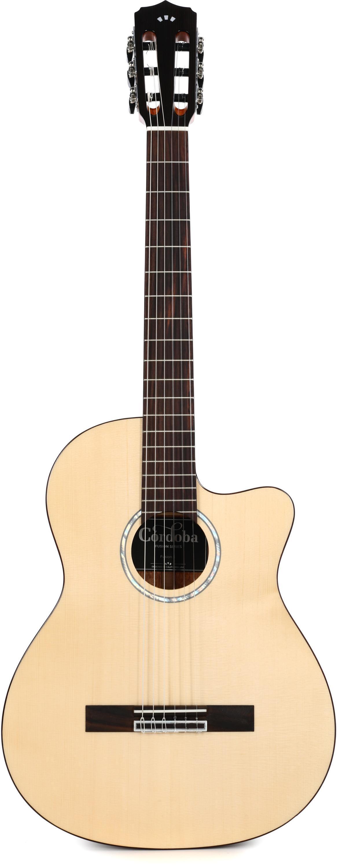 Review: Córdoba Fusion 5 is a Crossover Acoustic-Electric Nylon-String That  Won't Break the Bank