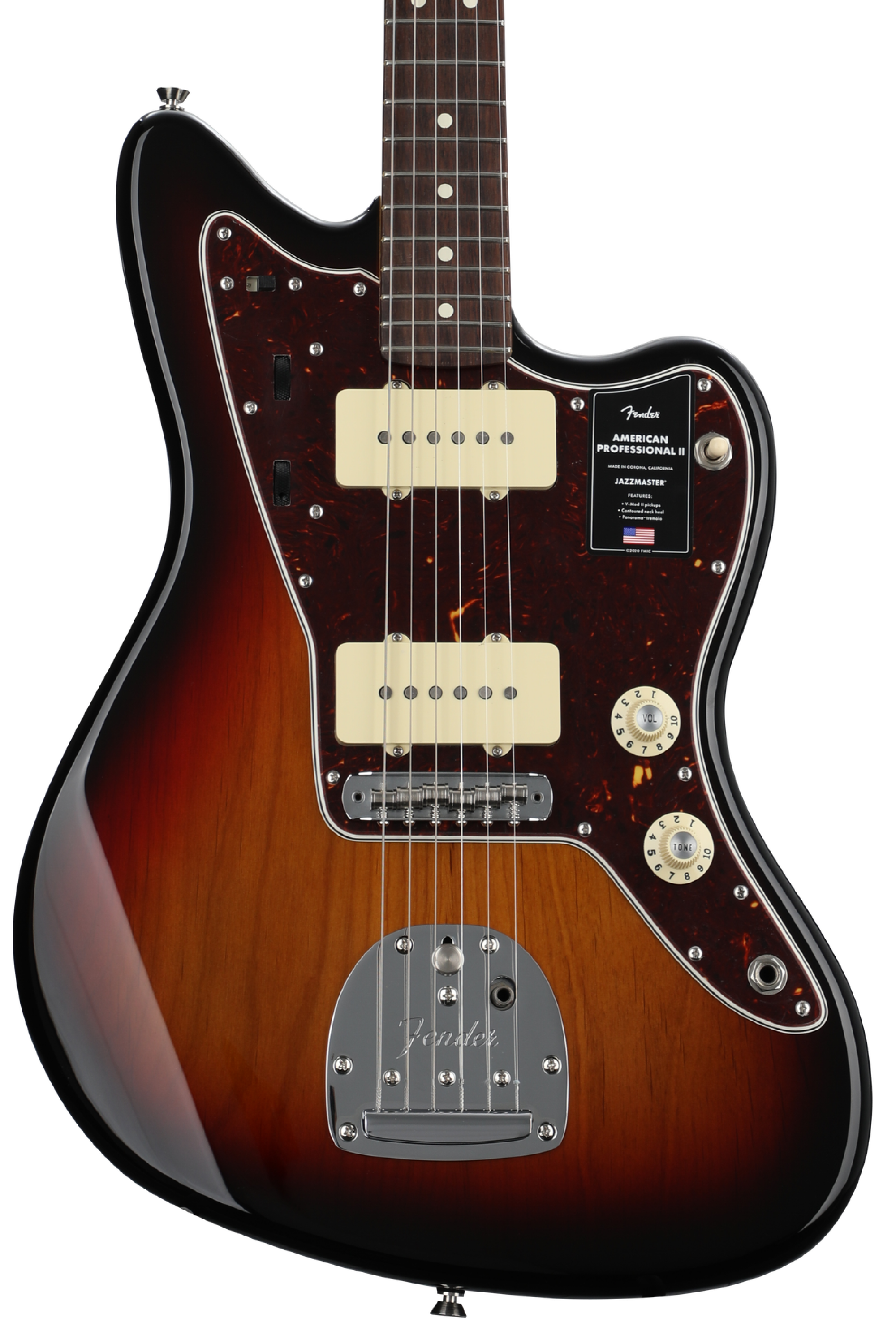 Fender American Professional II Jazzmaster - 3-color Sunburst with