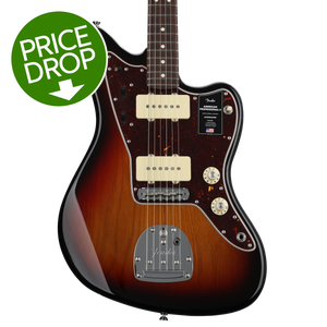 Fender American Professional II Jazzmaster - 3-color Sunburst with Fender American Professional II Jazzmaster - 3-color Sunburst with