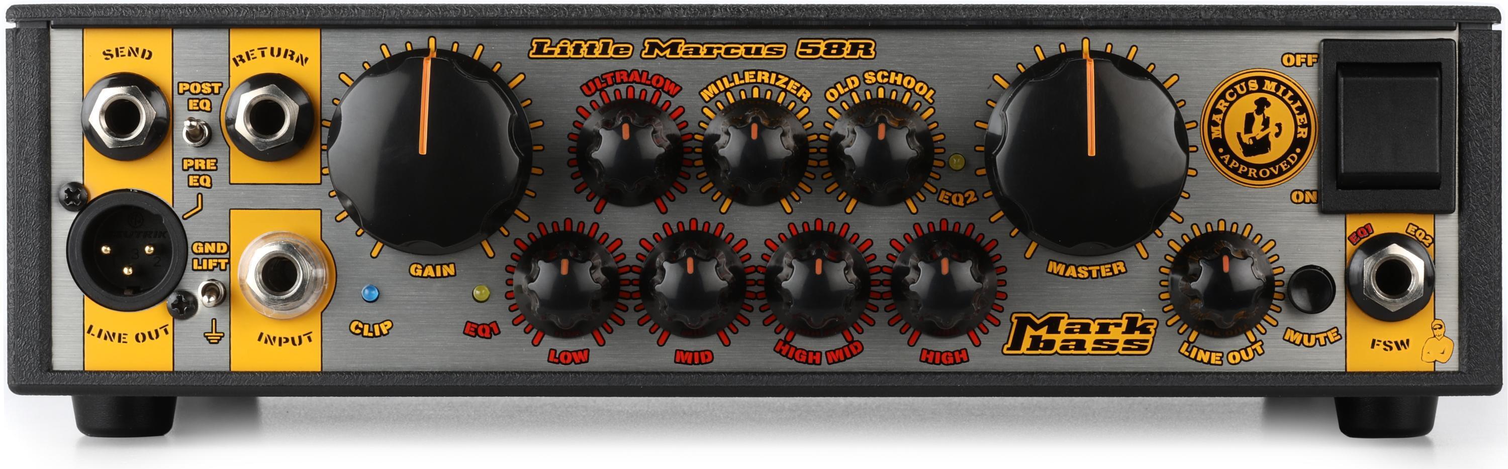 Markbass Little Marcus 500 58R Bass Amplifier Head | Sweetwater