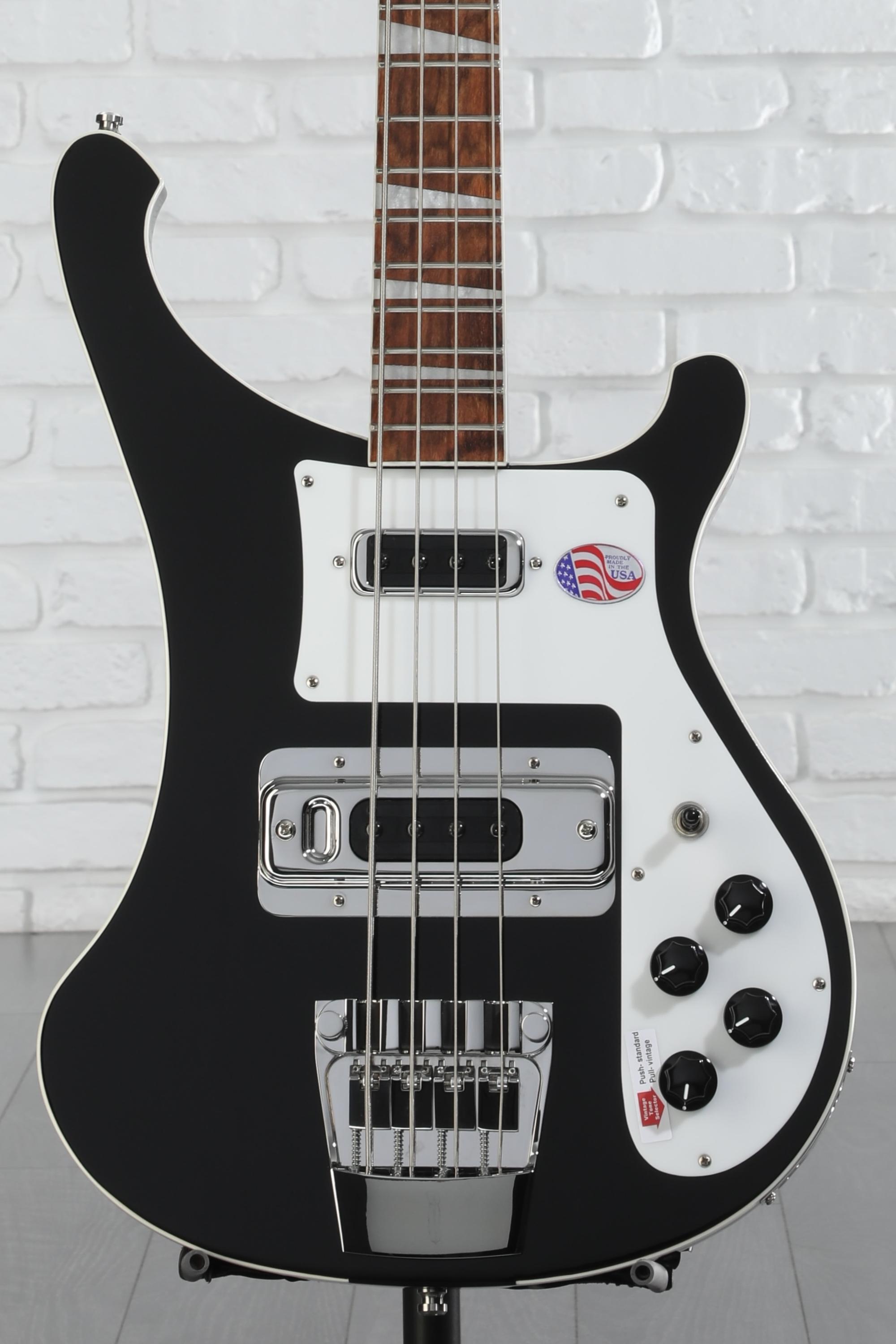 Rickenbacker 4003 Stereo Bass Guitar - Jetglo | Sweetwater