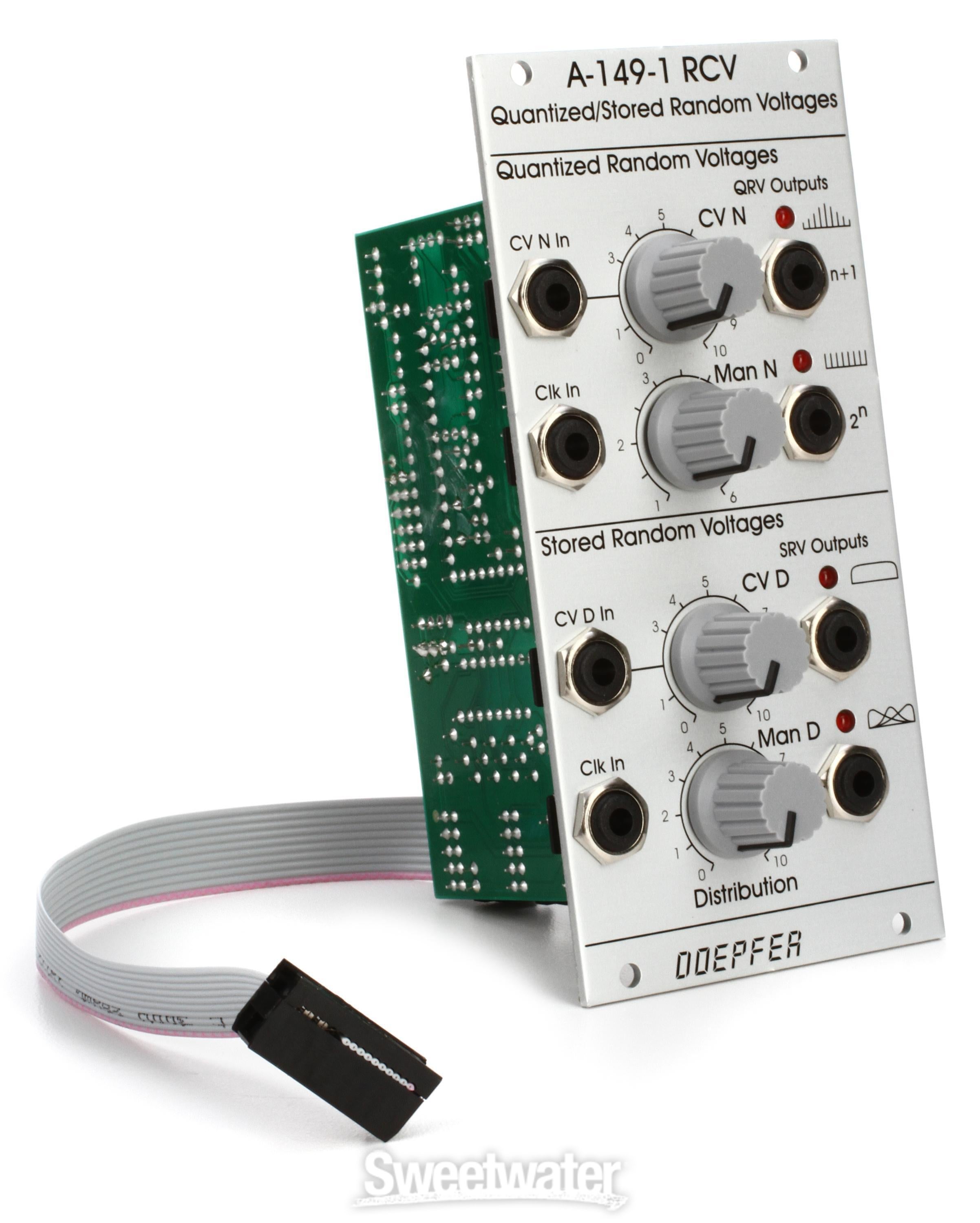鍵盤楽器 Doepfer A-149-1 RCV Doepfer A-149-1 Eurorack Quantized/Stored Random Voltage