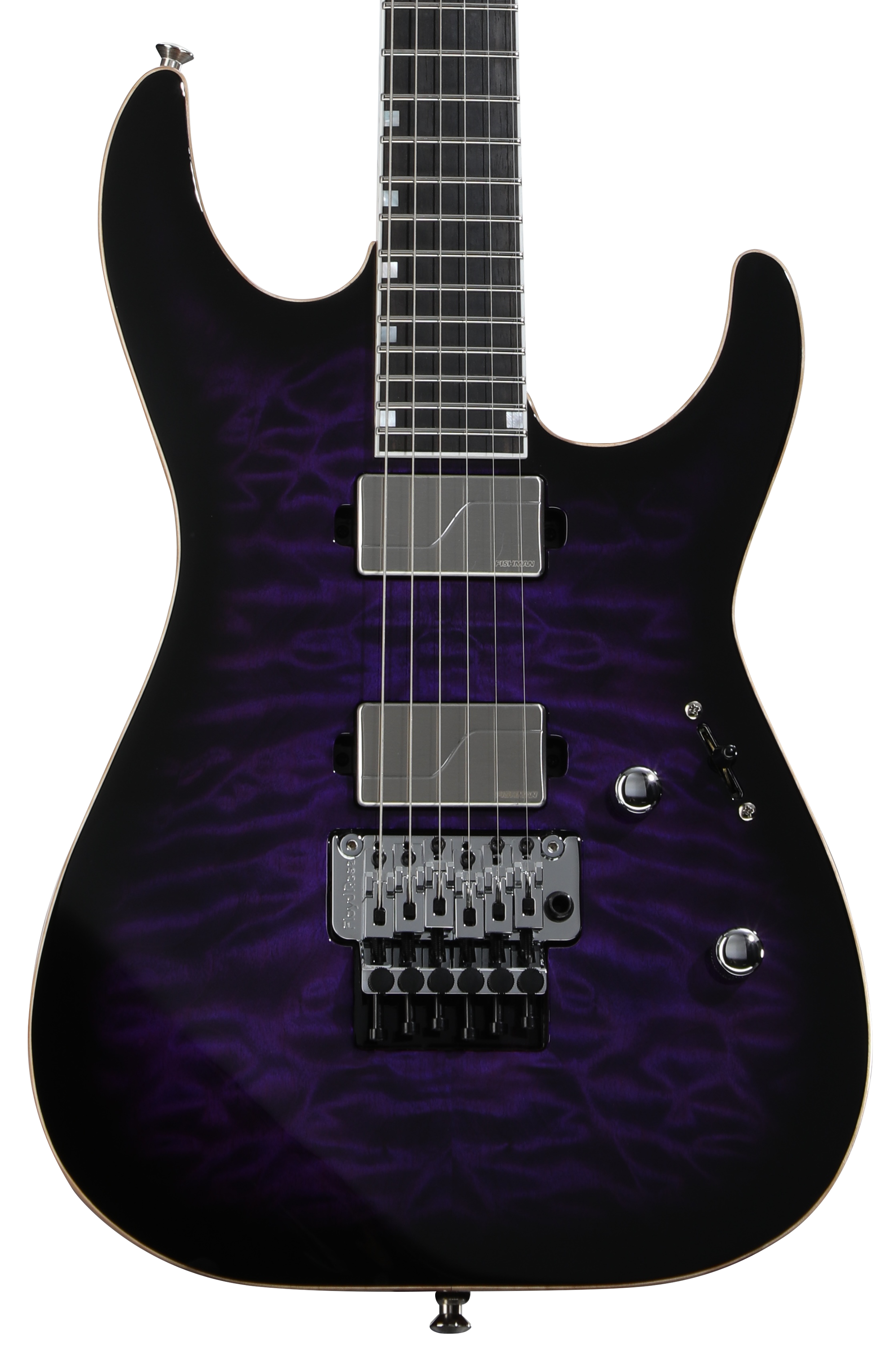 ESP M-II DX USA Electric Guitar - Dark Purple Sunburst | Sweetwater