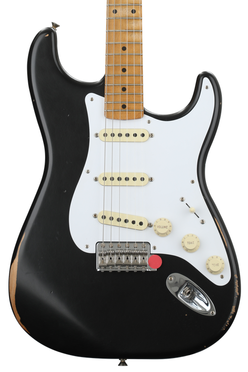 Fender Road Worn '50s Stratocaster - Black with Maple Fingerboard