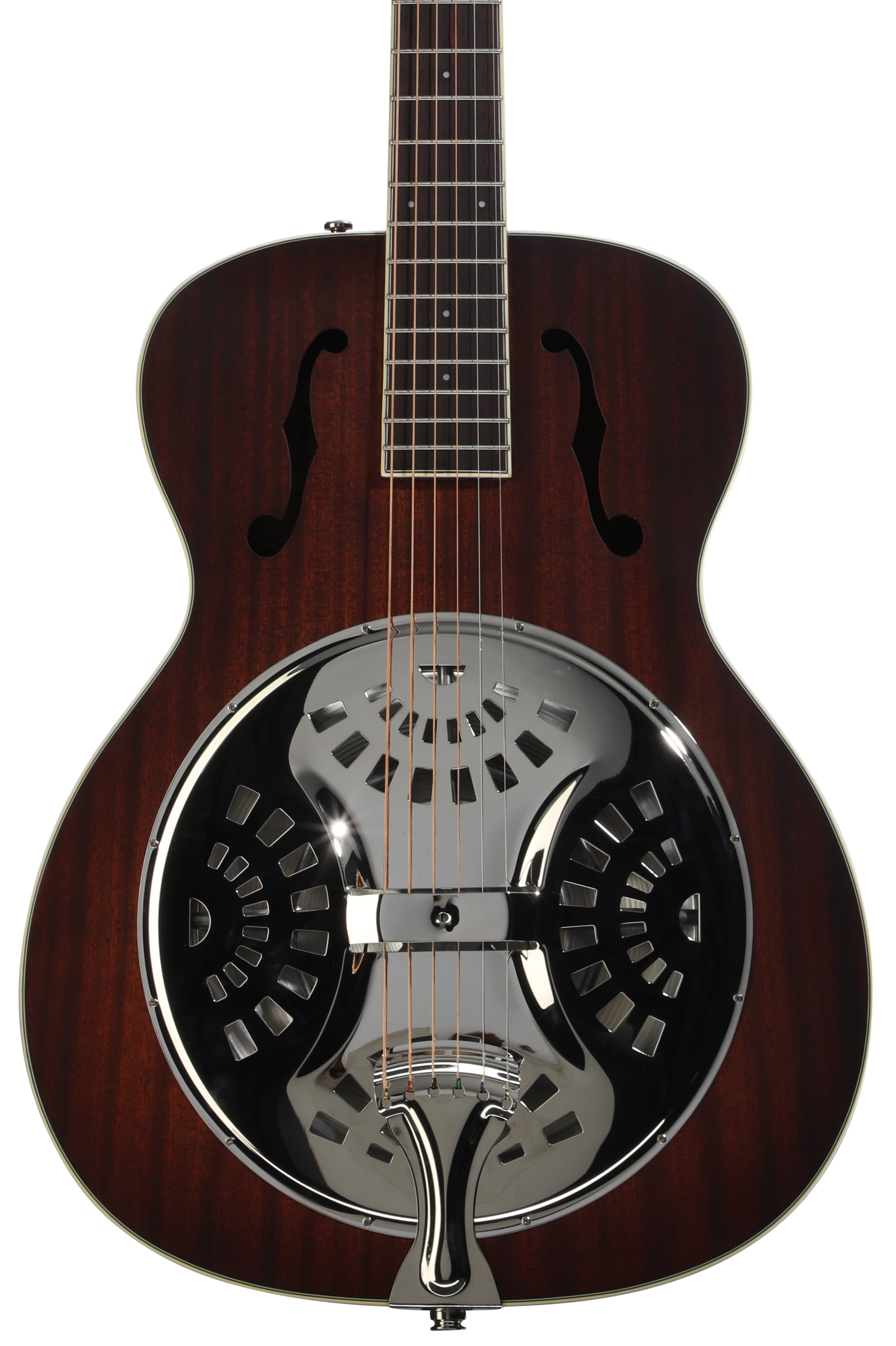 Fender PR-180E Acoustic-electric Resonator Guitar - Aged Cognac