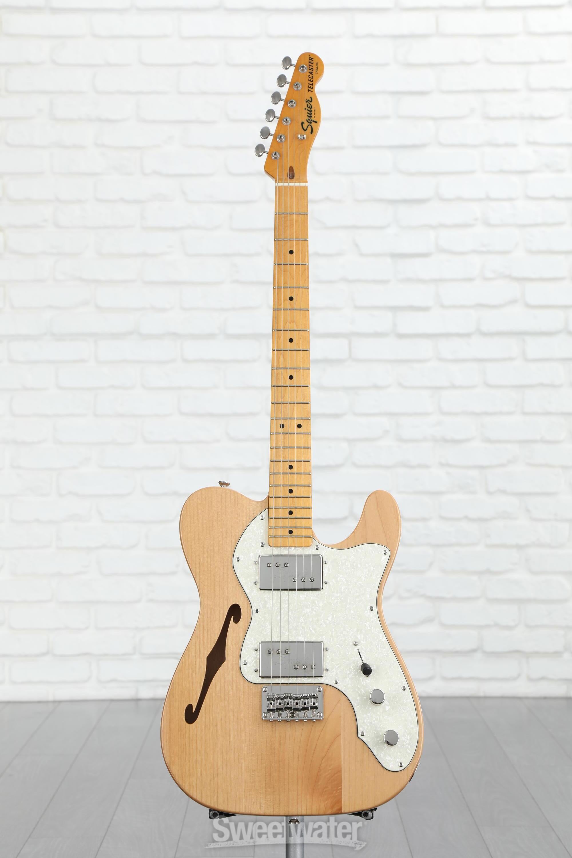 Squier Classic Vibe '70s Telecaster Thinline - Natural | Sweetwater