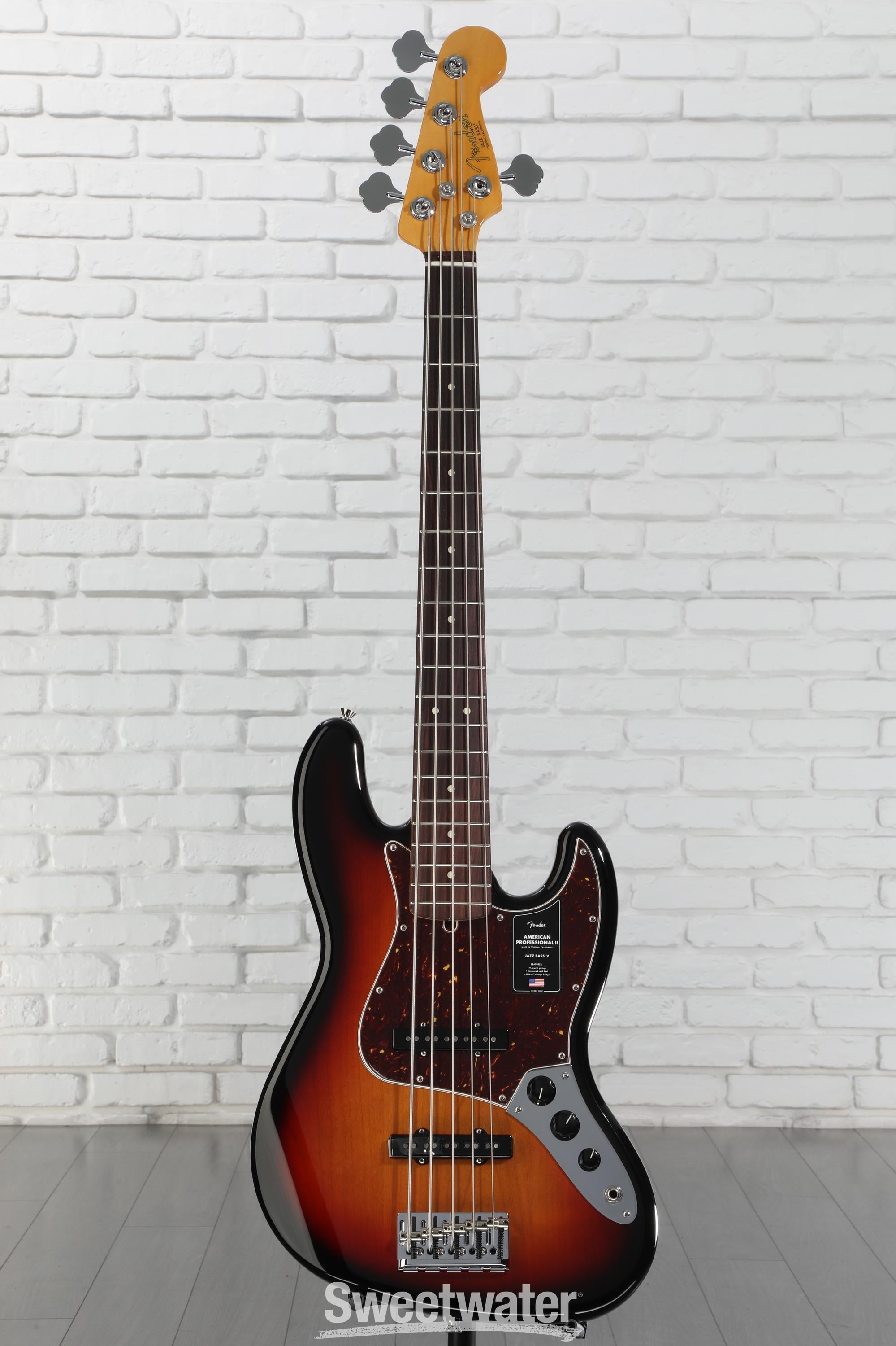 Fender American Professional II Jazz Bass V - 3 Color