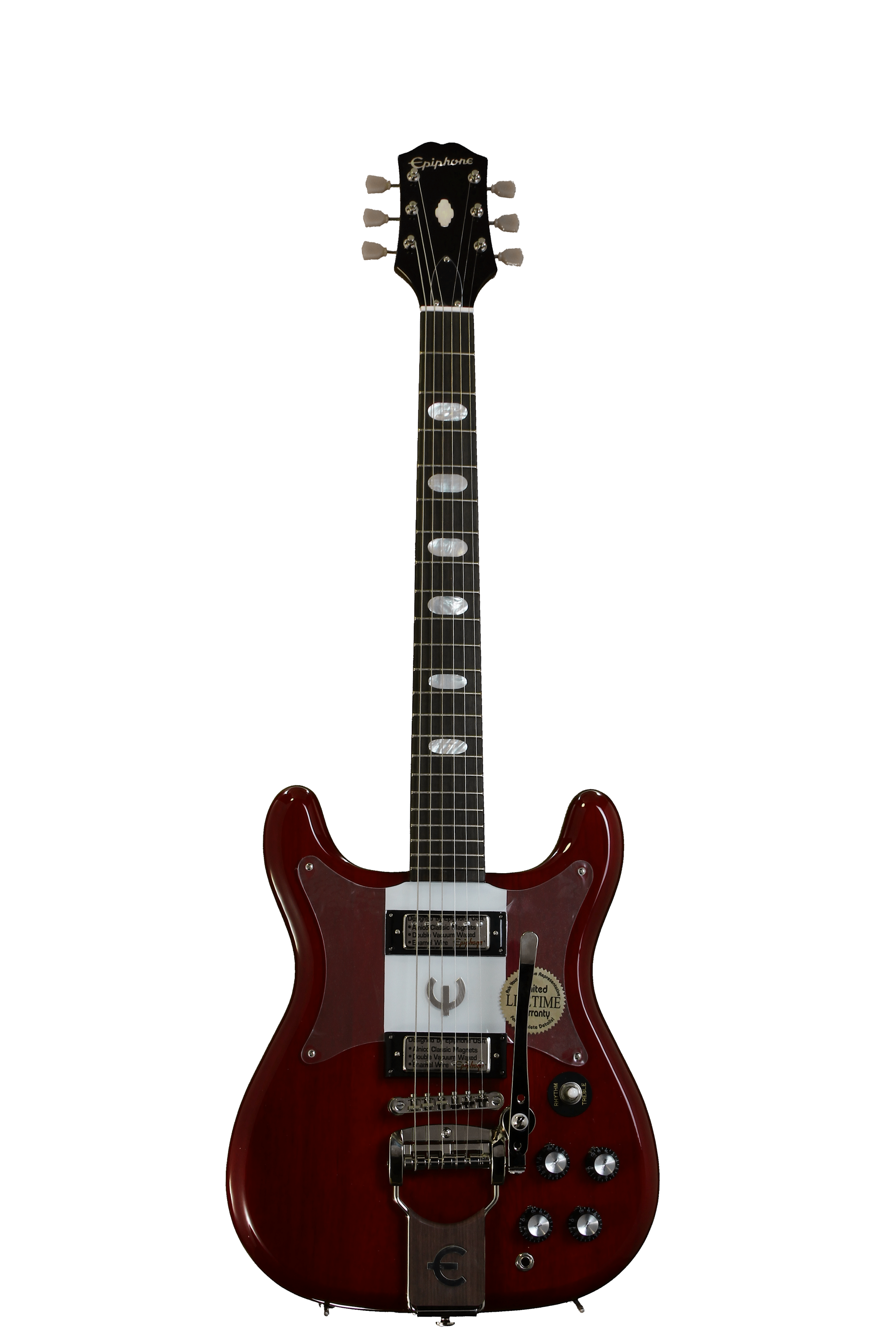 Epiphone 50th Anniversary 1962 Crestwood Custom Reissue - Cherry