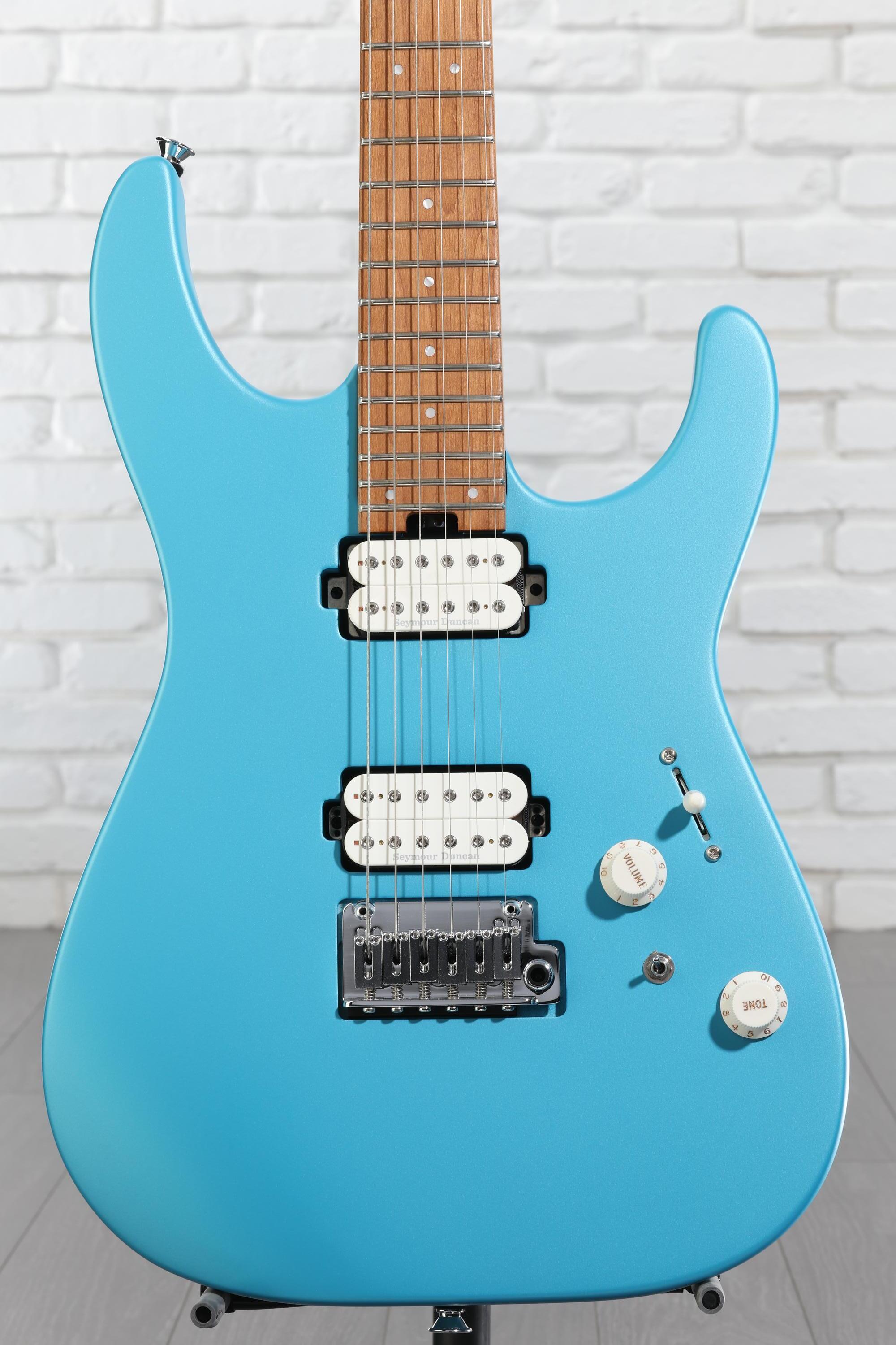 Charvel Pro-Mod DK24 HH 2PT Electric Guitar - Matte Blue Frost