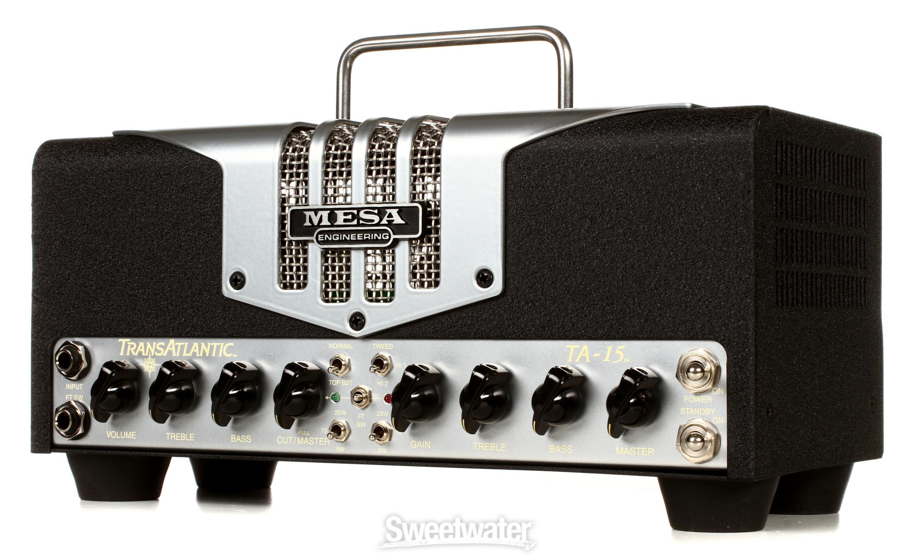 Mesa/Boogie TransAtlantic TA-15 25-Watt Tube Head Reviews | Sweetwater