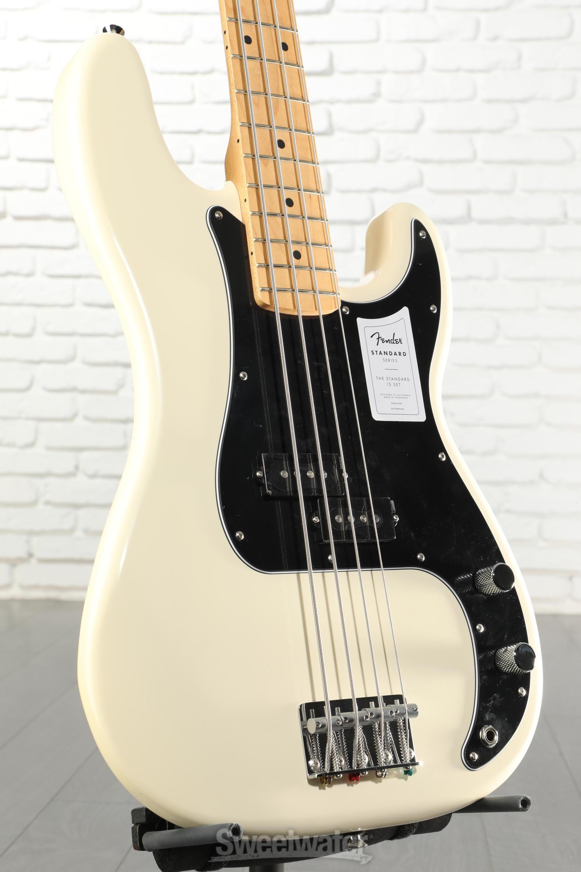 Photo of Fender Standard Precision Bass - Olympic White