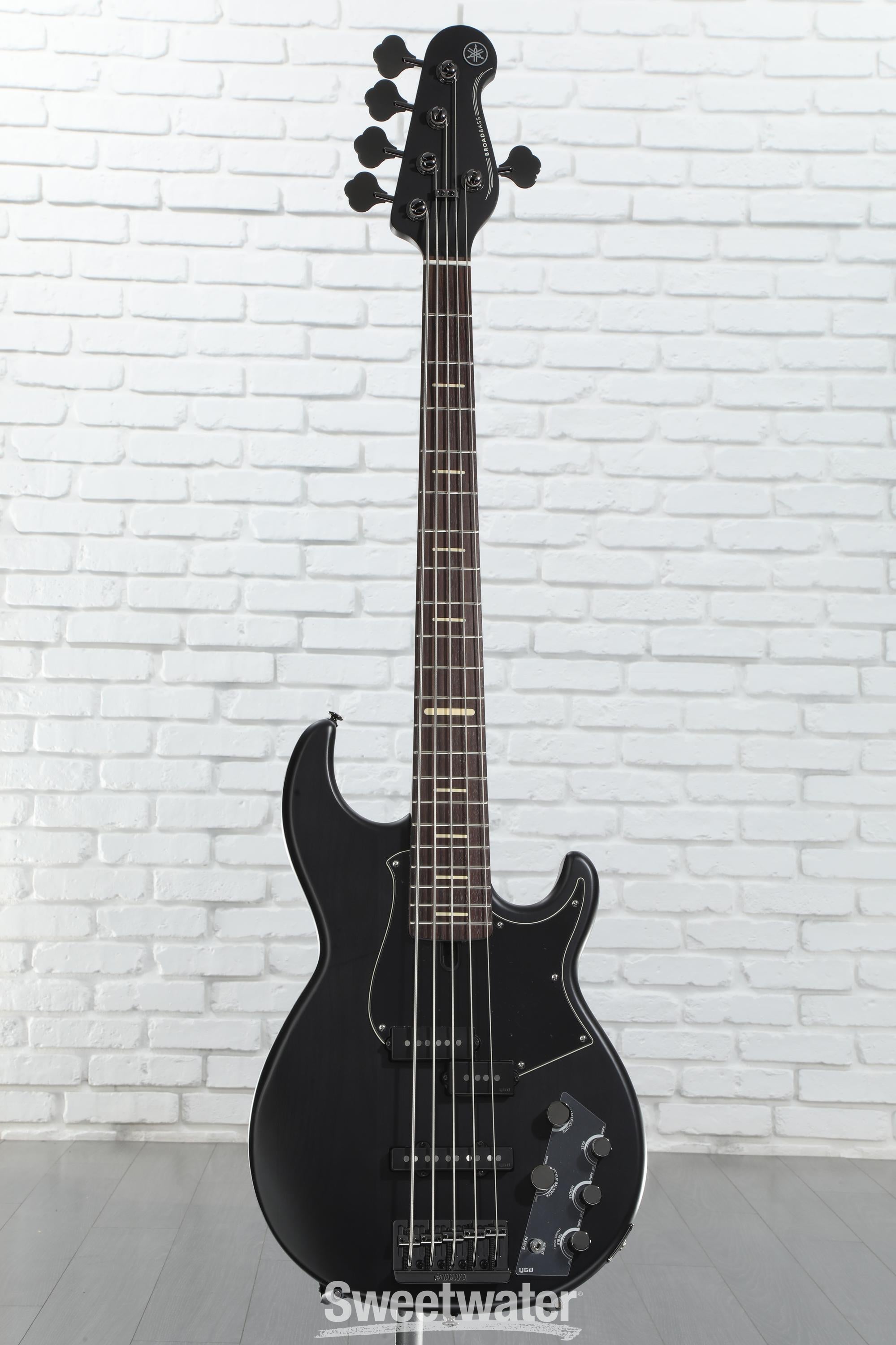 Yamaha BB735A 5-String Electric Bass Dark Brown Sunburst