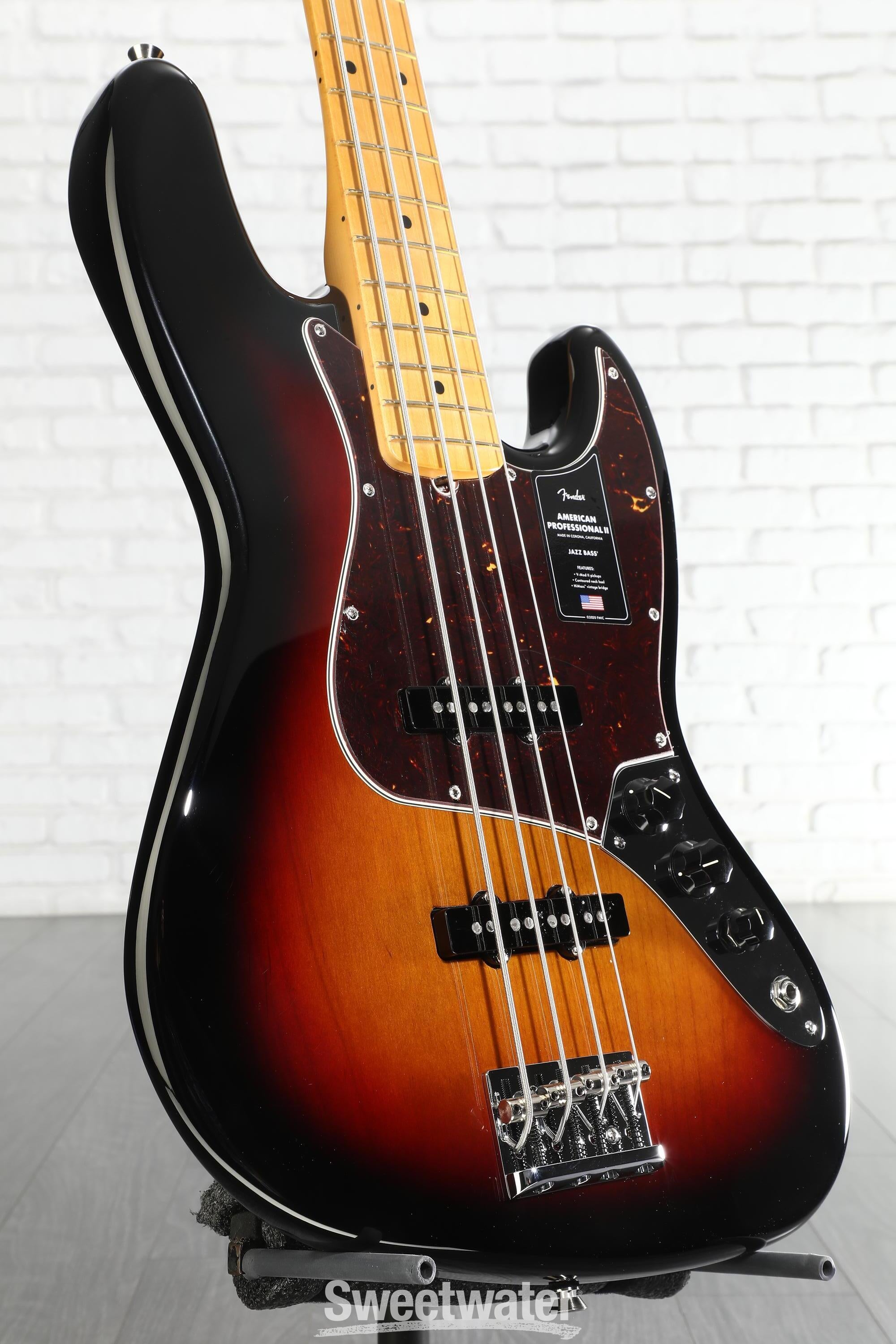 Fender American Professional II Jazz Bass - 3 Color Sunburst with