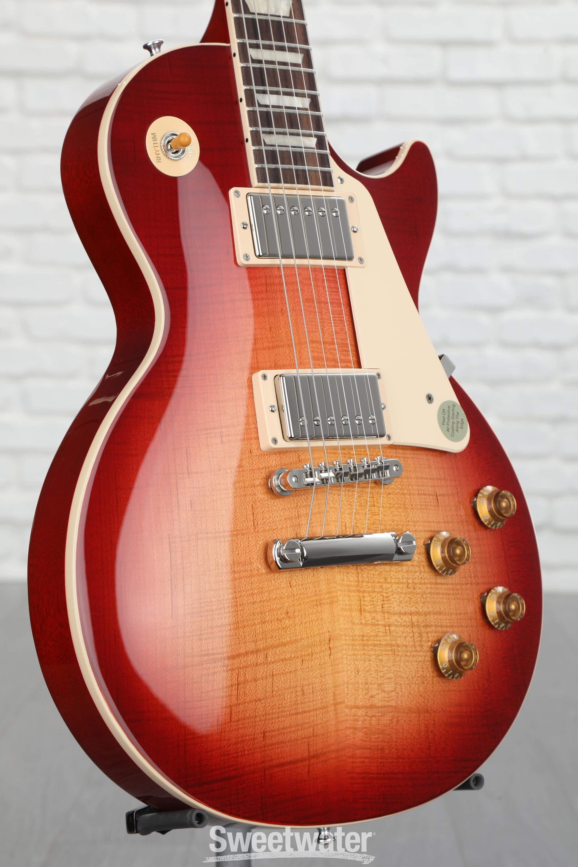Gibson Les Paul Standard '50s AAA Top Electric Guitar - Heritage Cherry  Sunburst, Sweetwater Exclusive