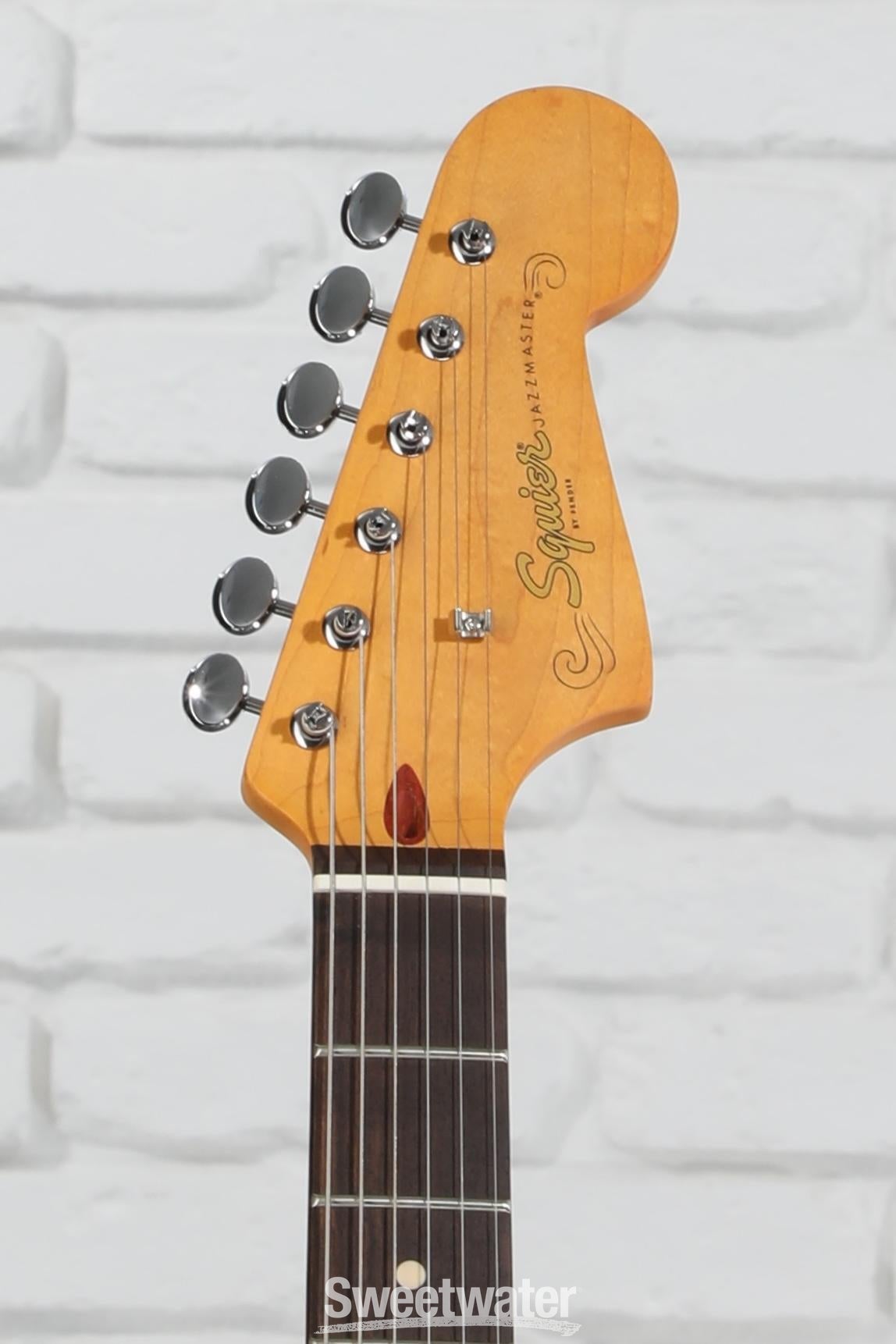 Squier J Mascis Signature Jazzmaster - Vintage White with Indian Laurel Fingerboard