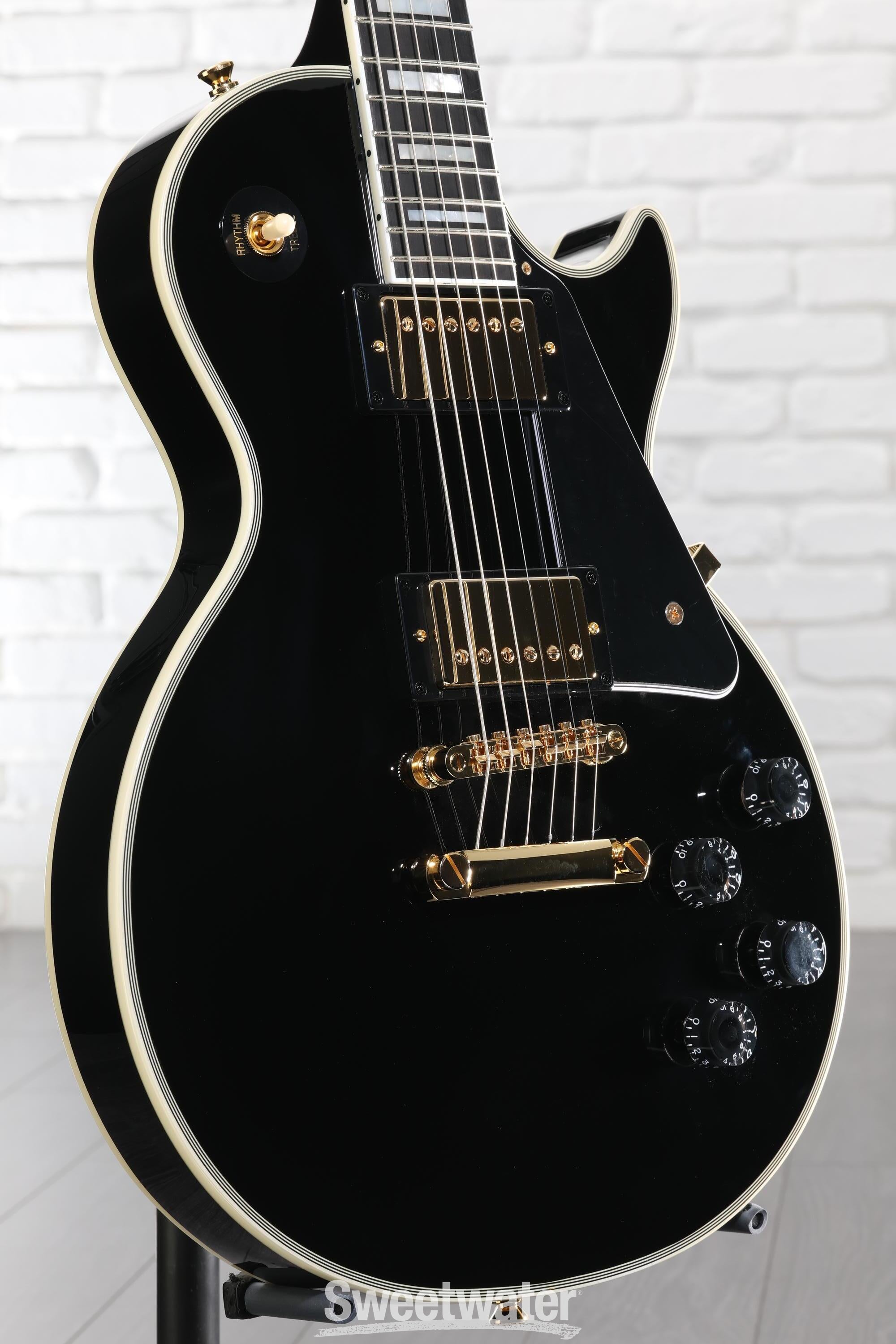 Epiphone Inspired by Gibson Custom Les Paul Custom Electric Guitar
