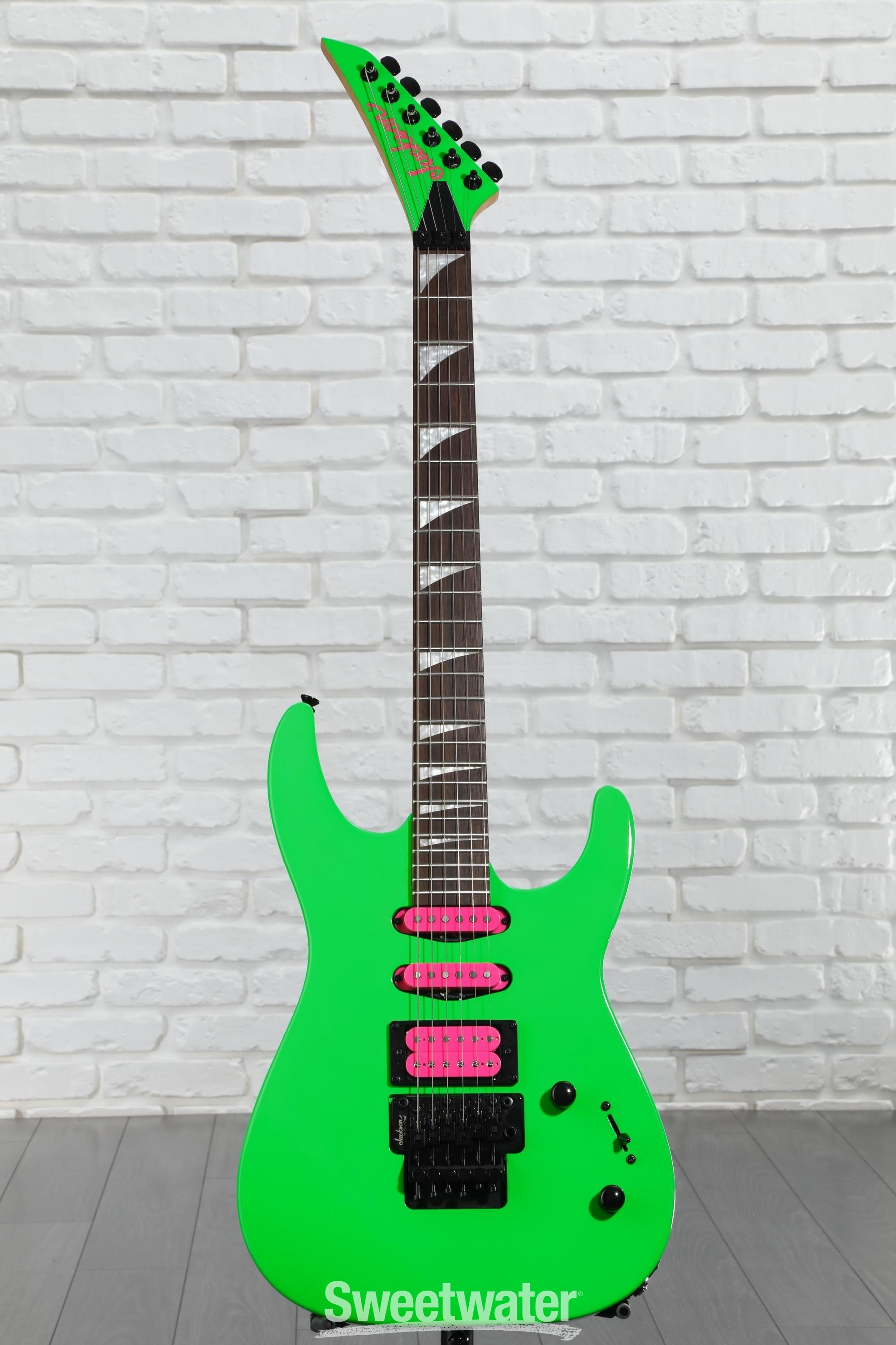 Jackson X Series Dinky DK3XR HSS Electric Guitar - Neon Green