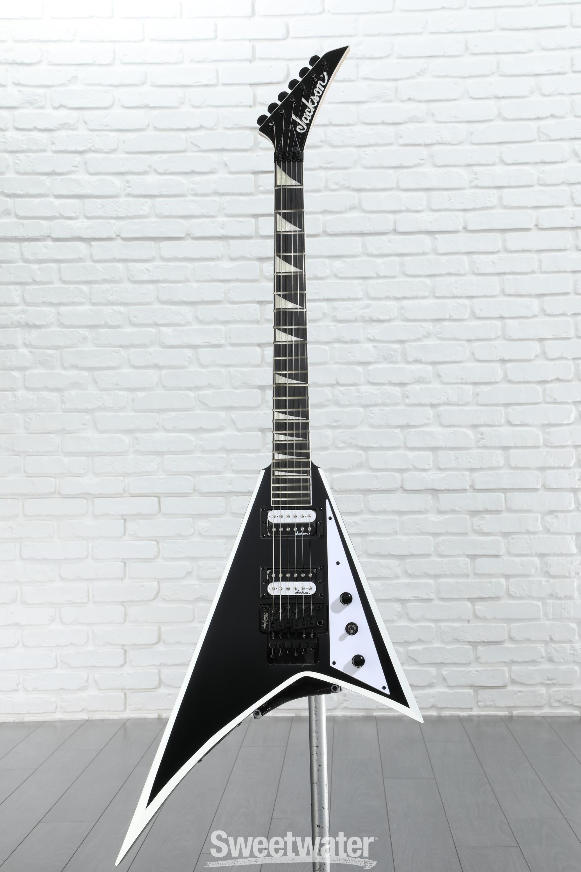 Jackson Rhoads JS32 Electric Guitar - Black with White
