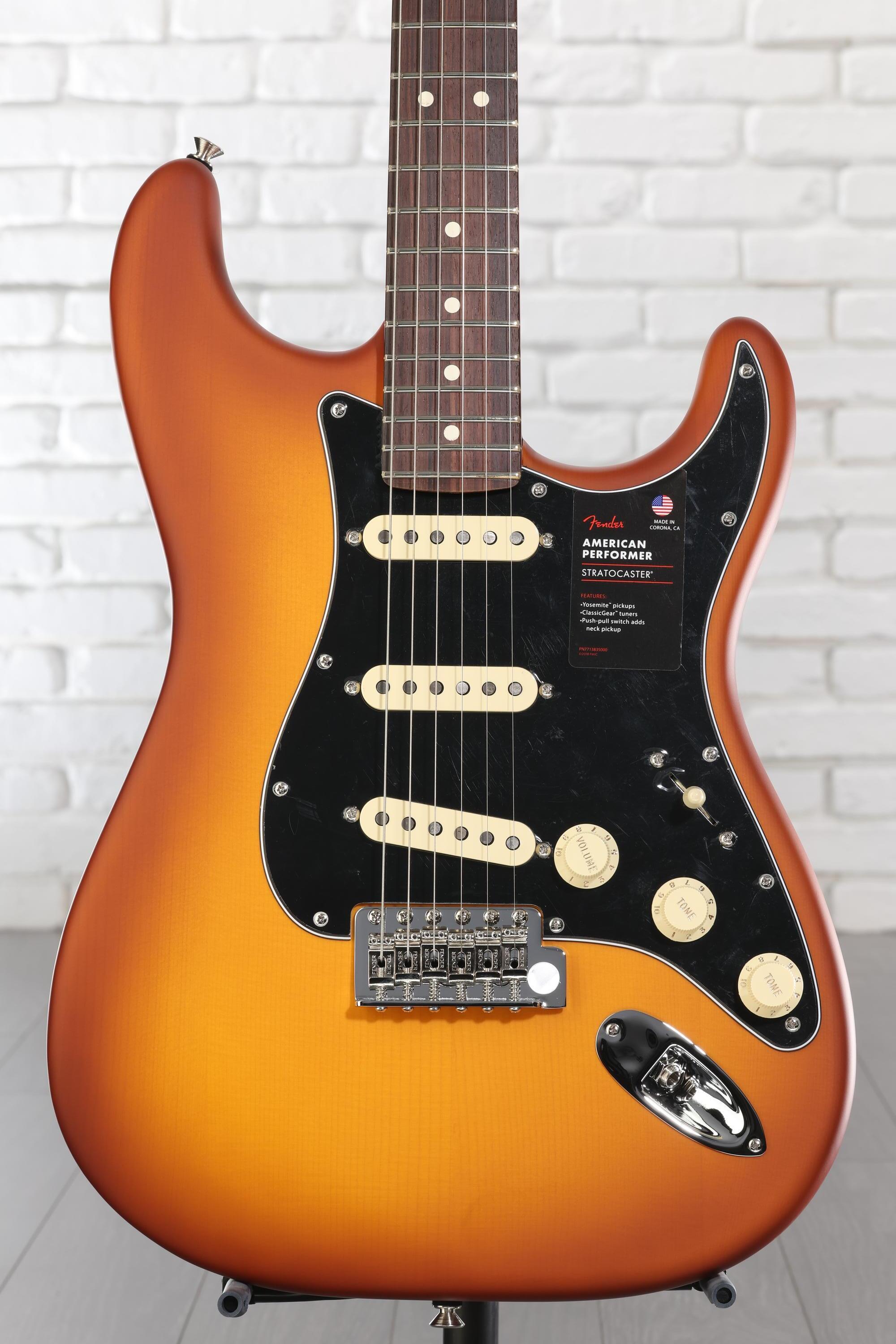 Fender Limited-edition American Performer Timber Stratocaster