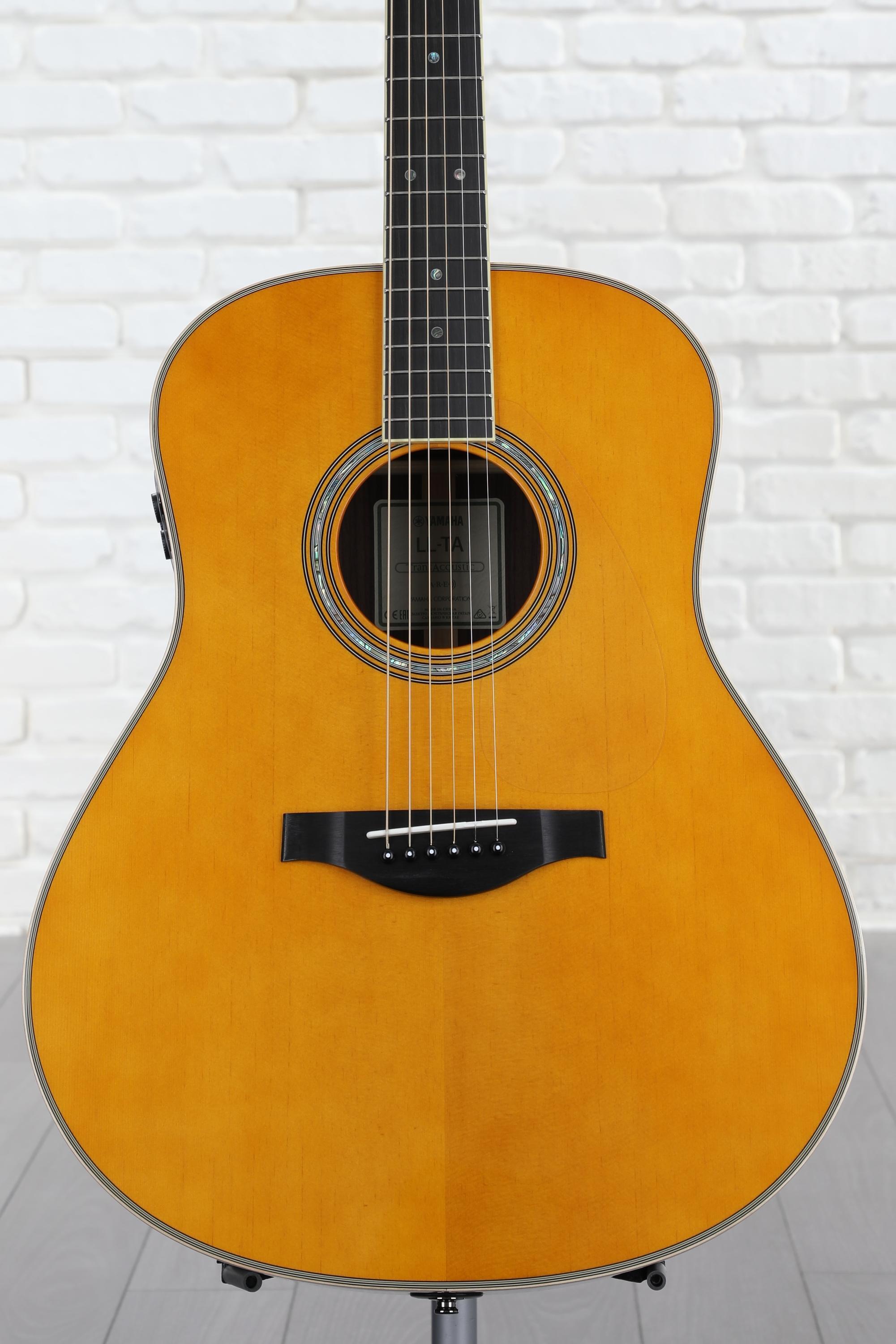 Yamaha LL-TA TransAcoustic Dreadnought - Vintage Tint | Sweetwater