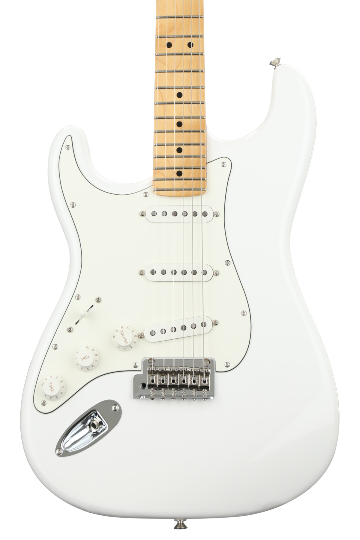 Fender Player Stratocaster Left-handed - Polar White with Maple ...