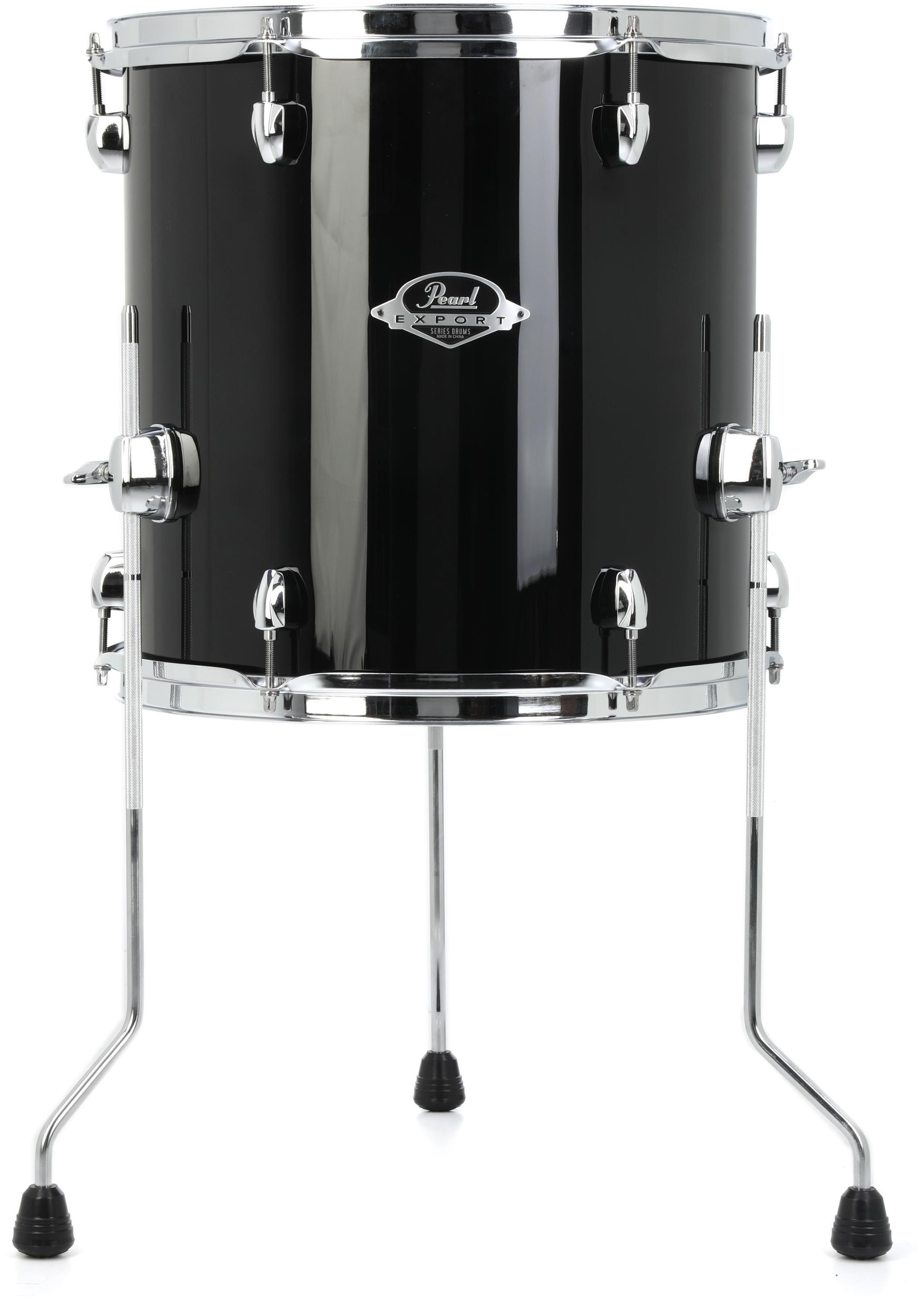 Pearl Export EXX Floor Tom - 14 x 14 inch - Jet Black