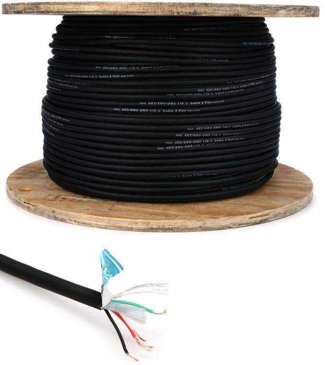 Shielded Wire, 24 Gauge. 5 Conductor