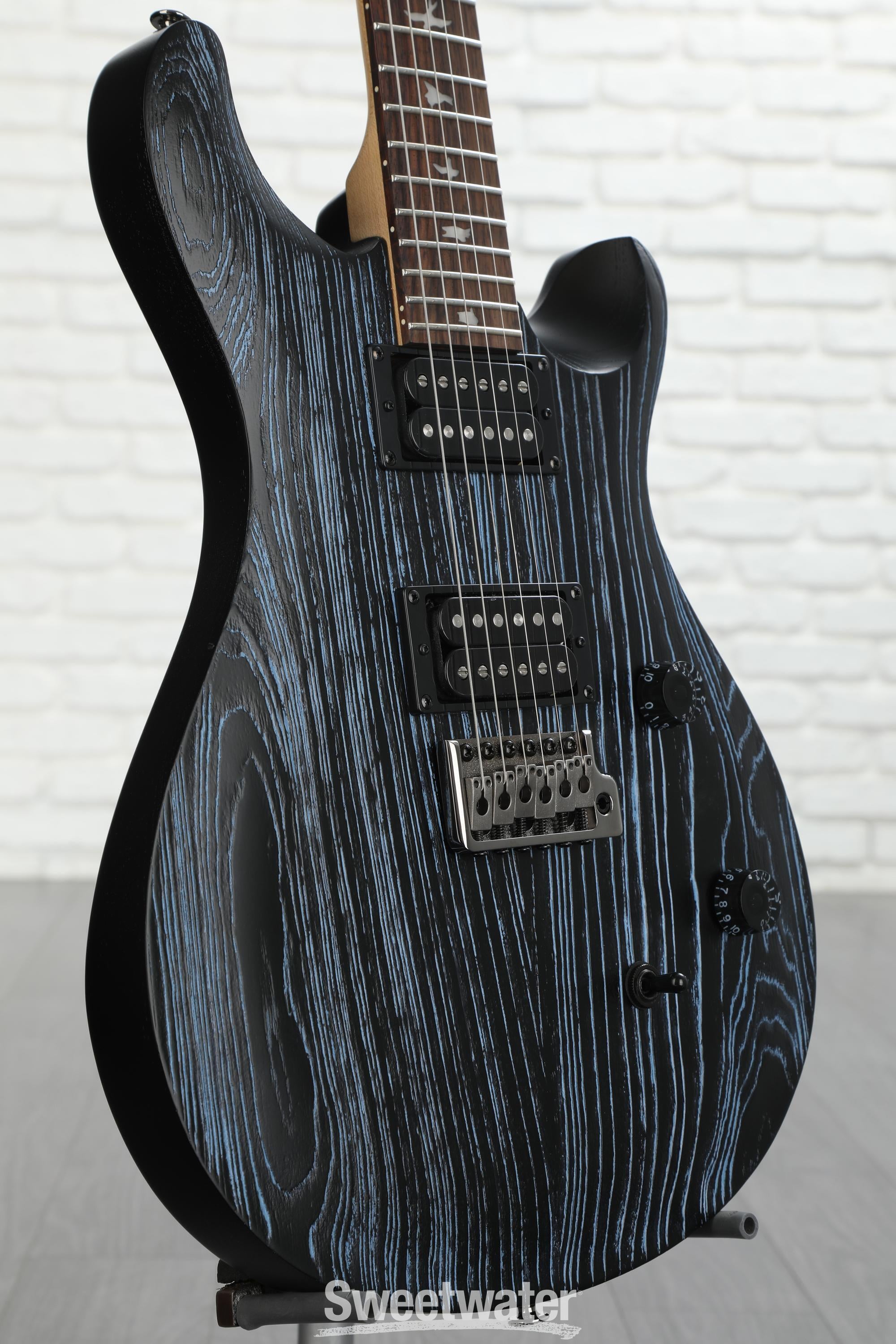 PRS SE Sandblasted CE 24 Electric Guitar - Sandblasted Blue