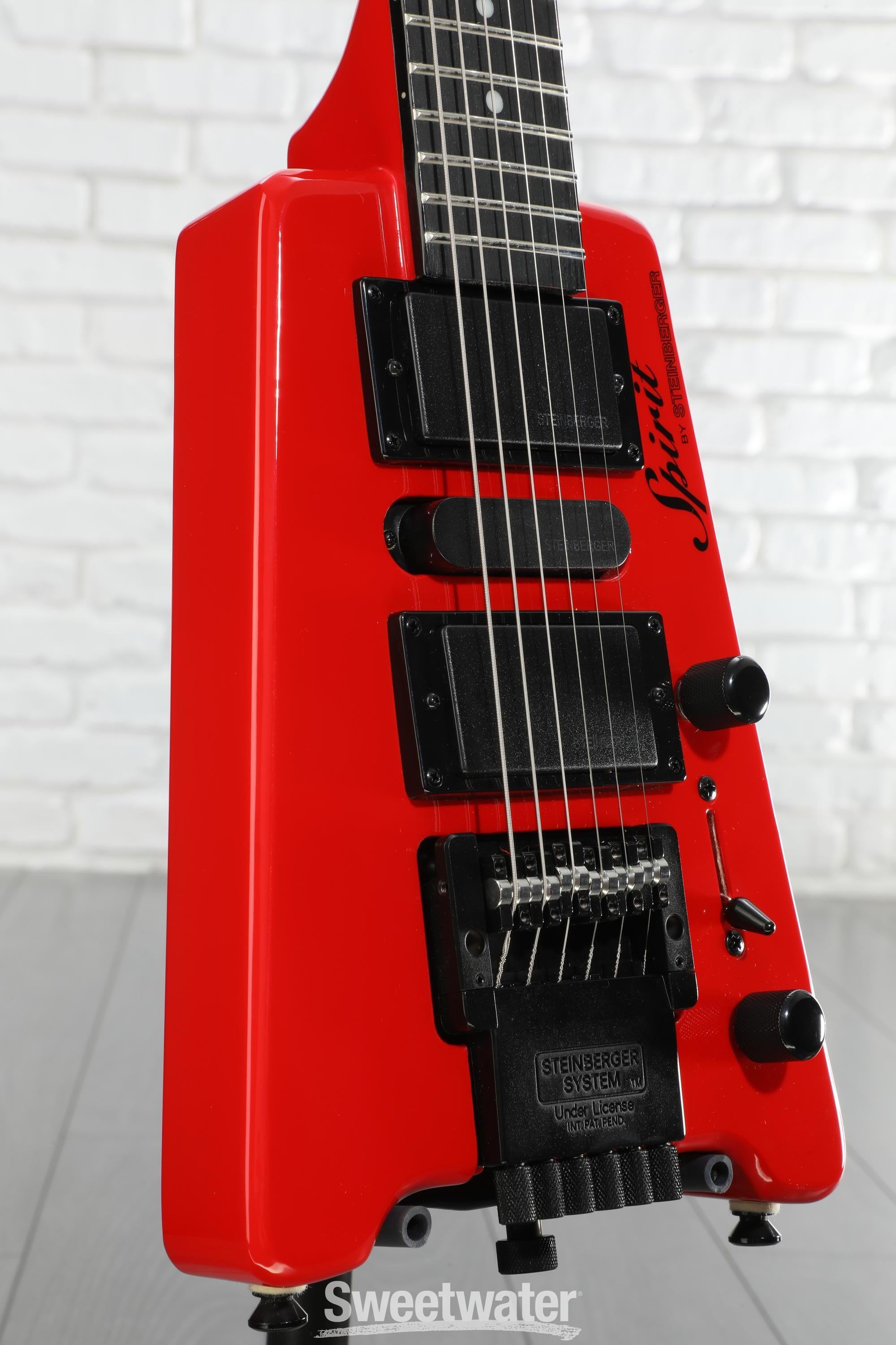 Steinberger Spirit GT-PRO Deluxe Electric Guitar - Hot Rod Red