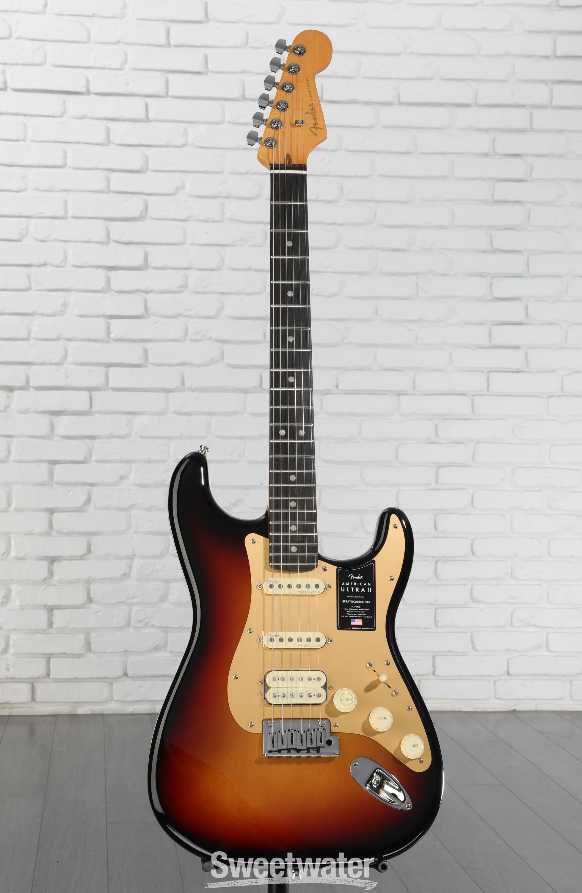Fender American Ultra II Stratocaster HSS Electric Guitar