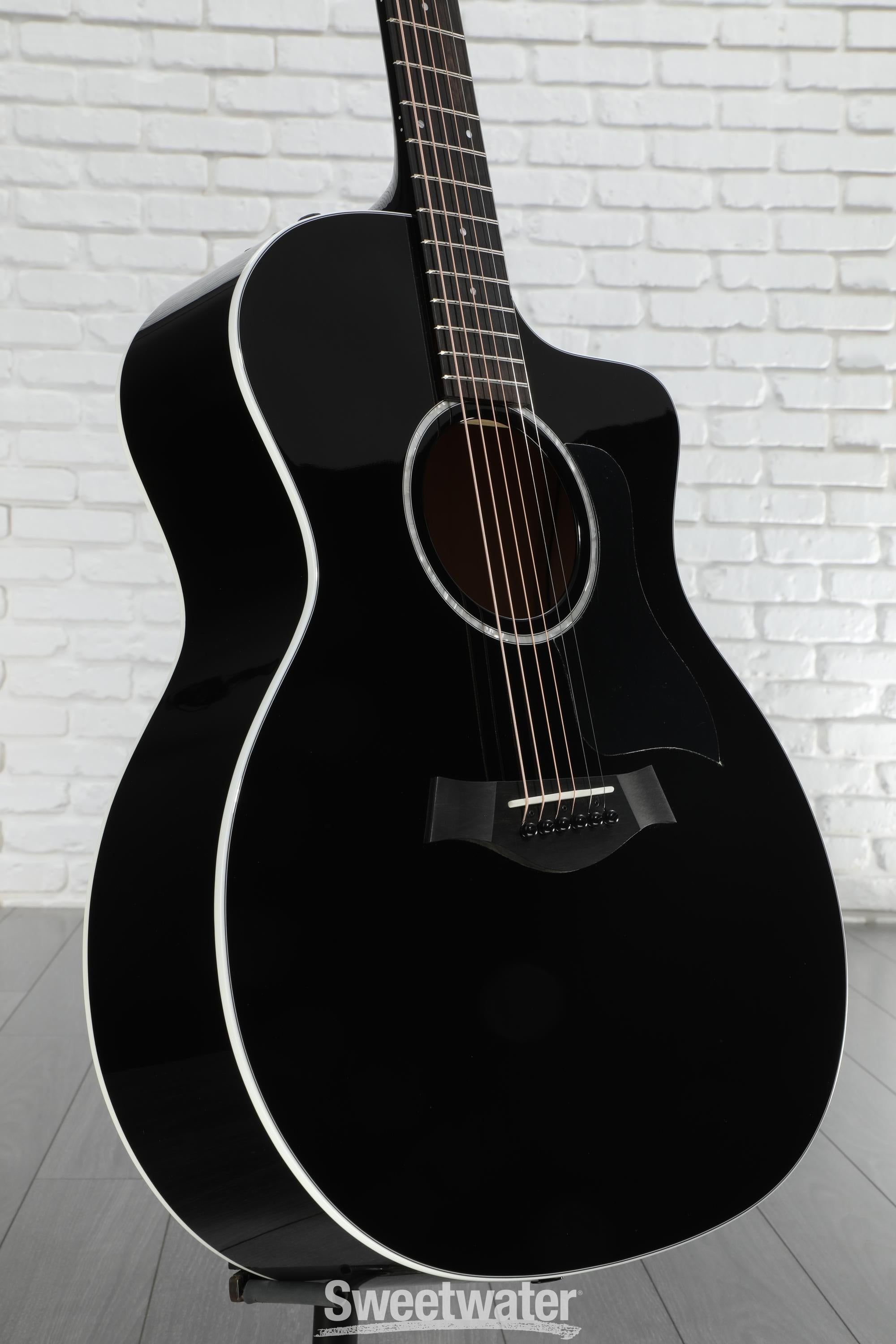 Taylor 214ce Plus Acoustic-electric Guitar - Black | Sweetwater