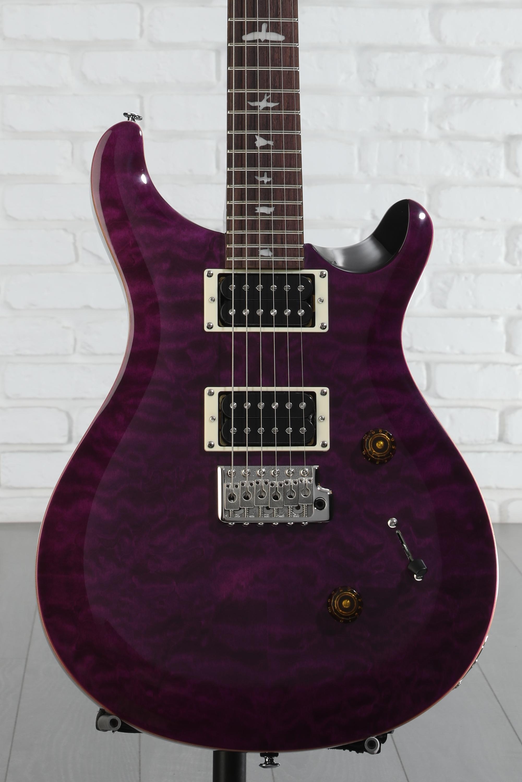 PRS SE Custom 24 Electric Guitar - Amethyst, Sweetwater