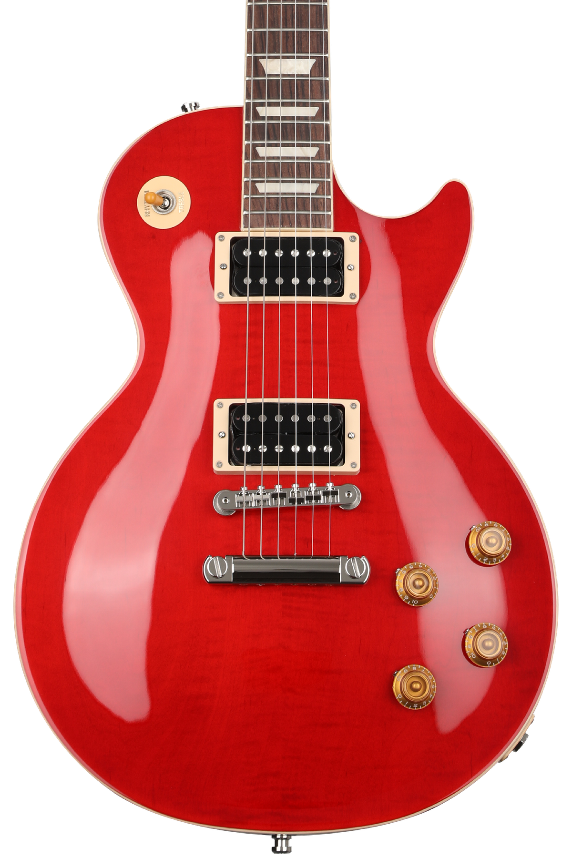 Gibson Slash Les Paul Standard Limited Album Edition Electric Guitar  Translucent Cherry Sweetwater