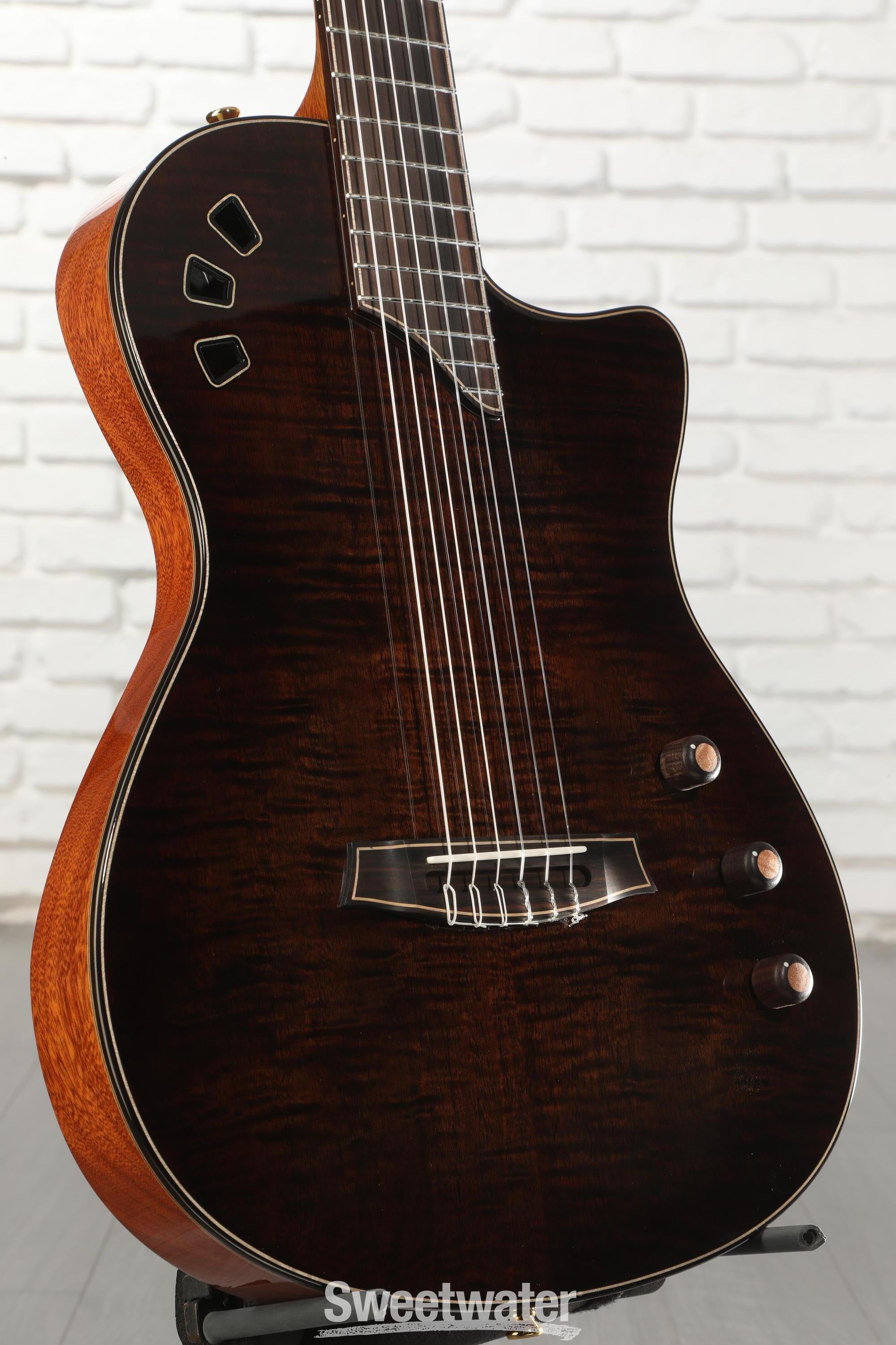 Photo of Cordoba Stage Artist Nylon-string Acoustic-electric Guitar - Habano Burst