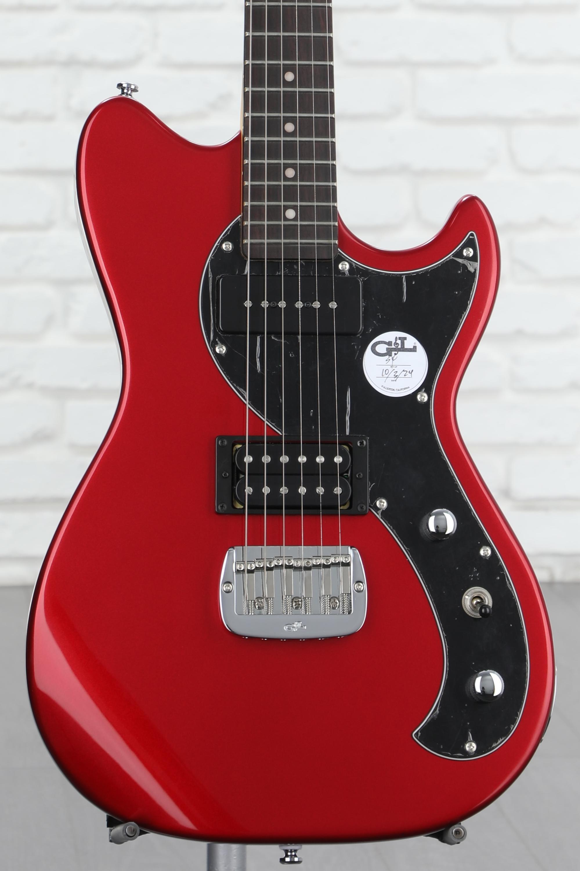 G L Tribute Fallout Electric Guitar Candy Apple Red
