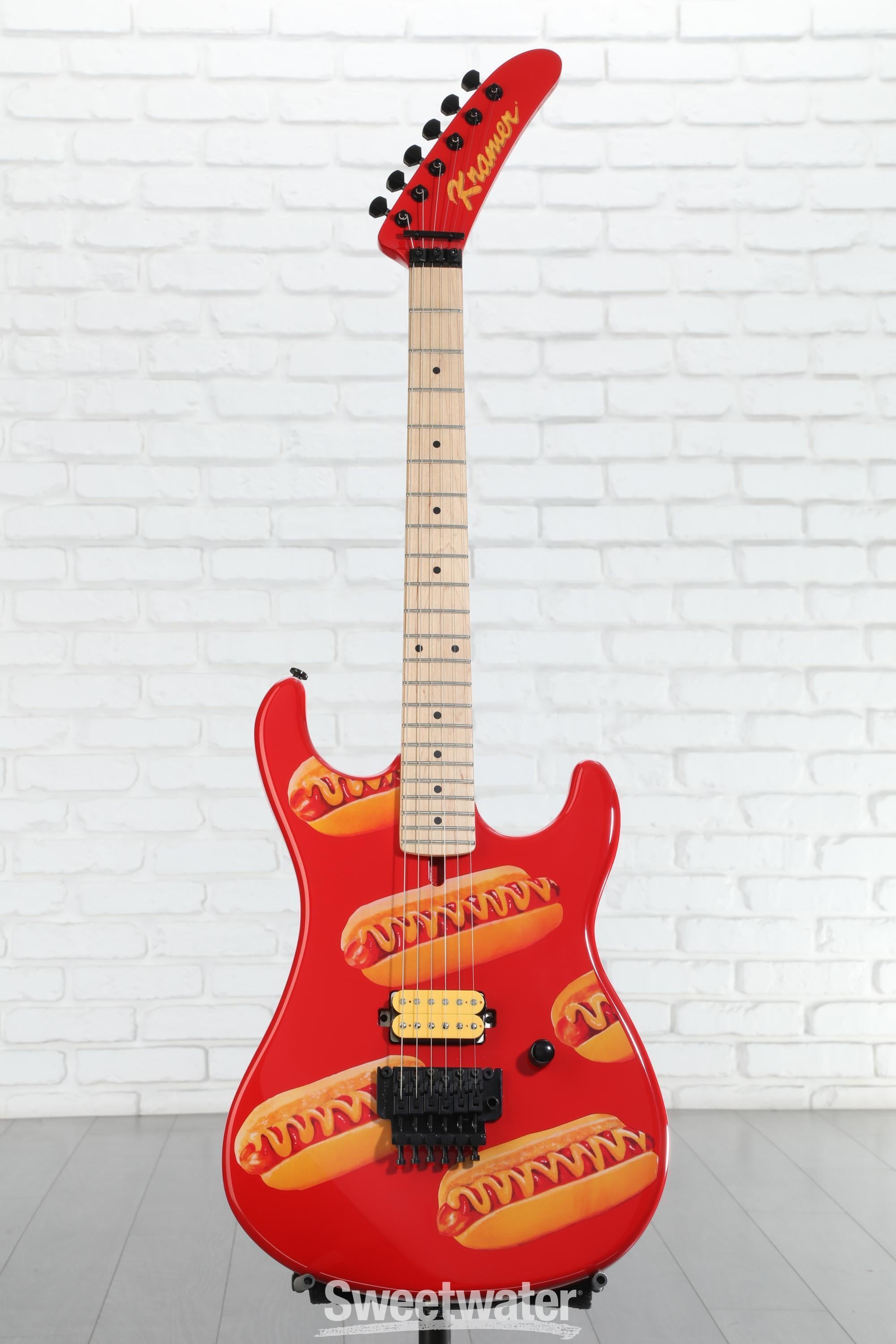 KRAMER　ギター Kramer Striker Figured HSS Stoptail, Trans Purple : Amazon.ca