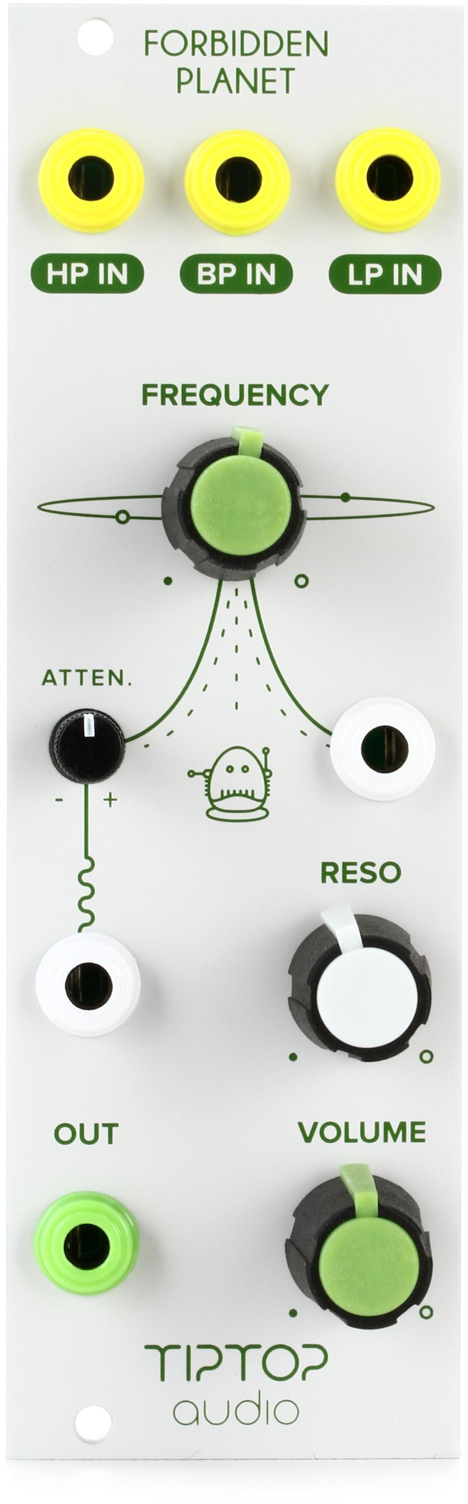 Tiptop Audio Forbidden Analog Filter Module White Sweetwater