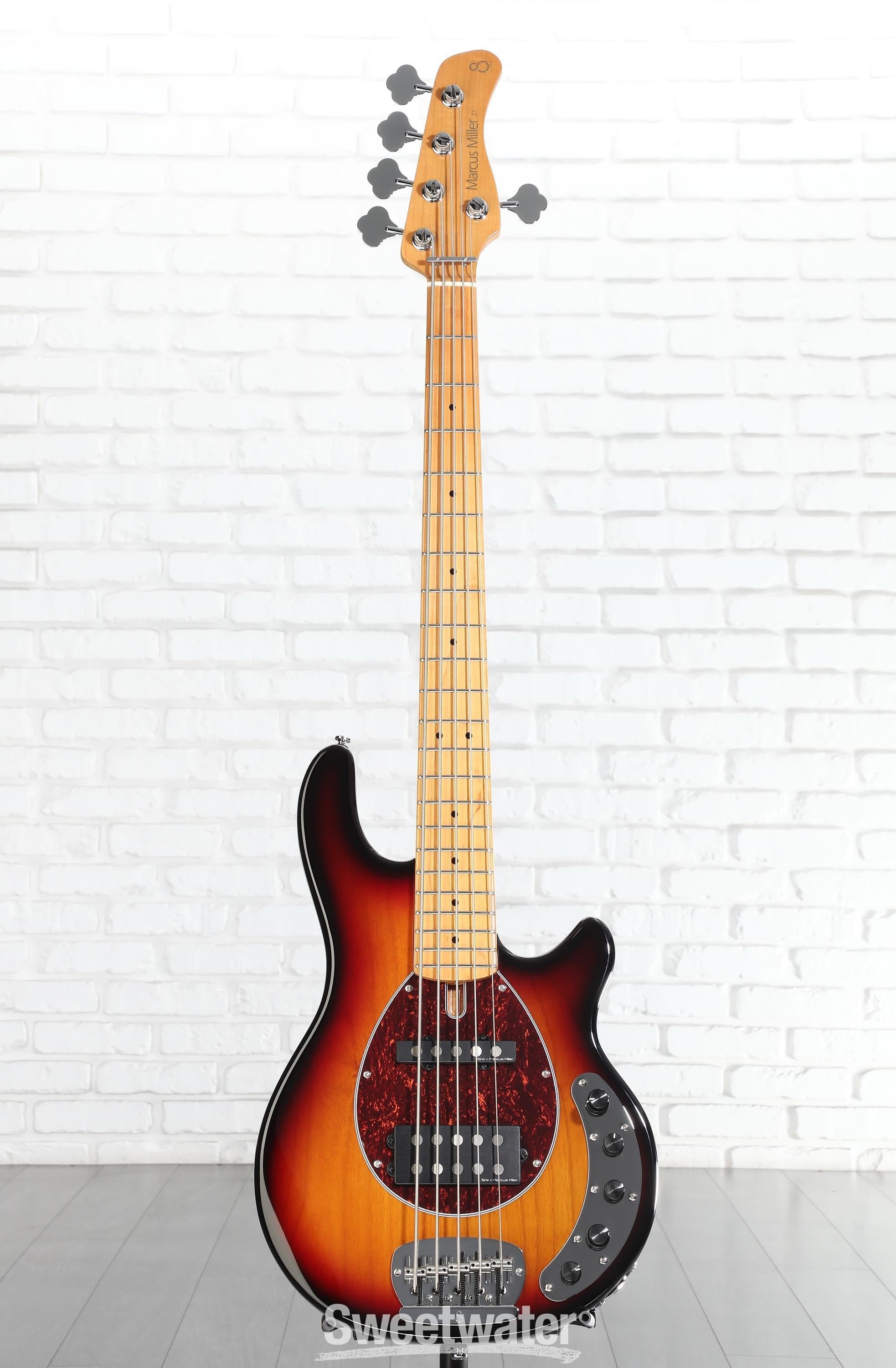 Sire Marcus Miller Z7 5-string Bass Guitar - 3-tone Sunburst