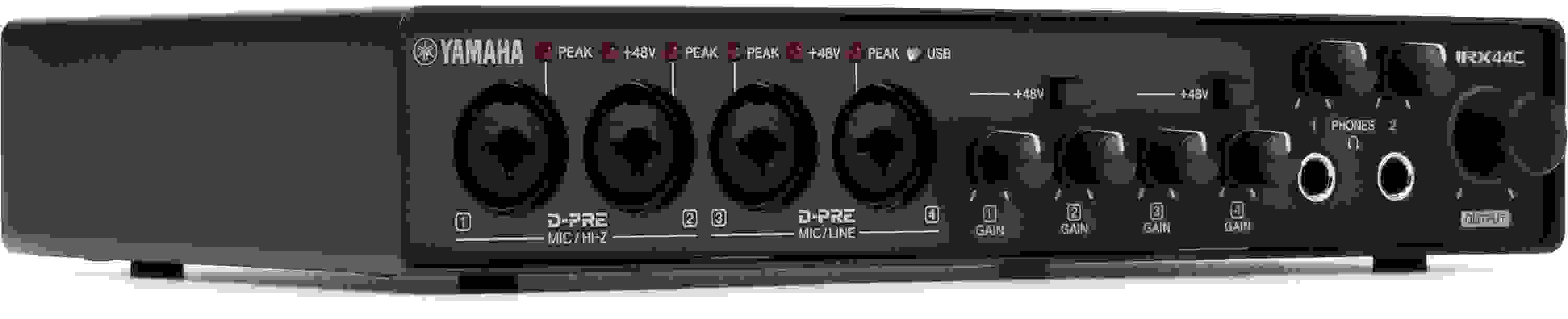 Yamaha URX44C USB-C Audio Interface with Software Suite