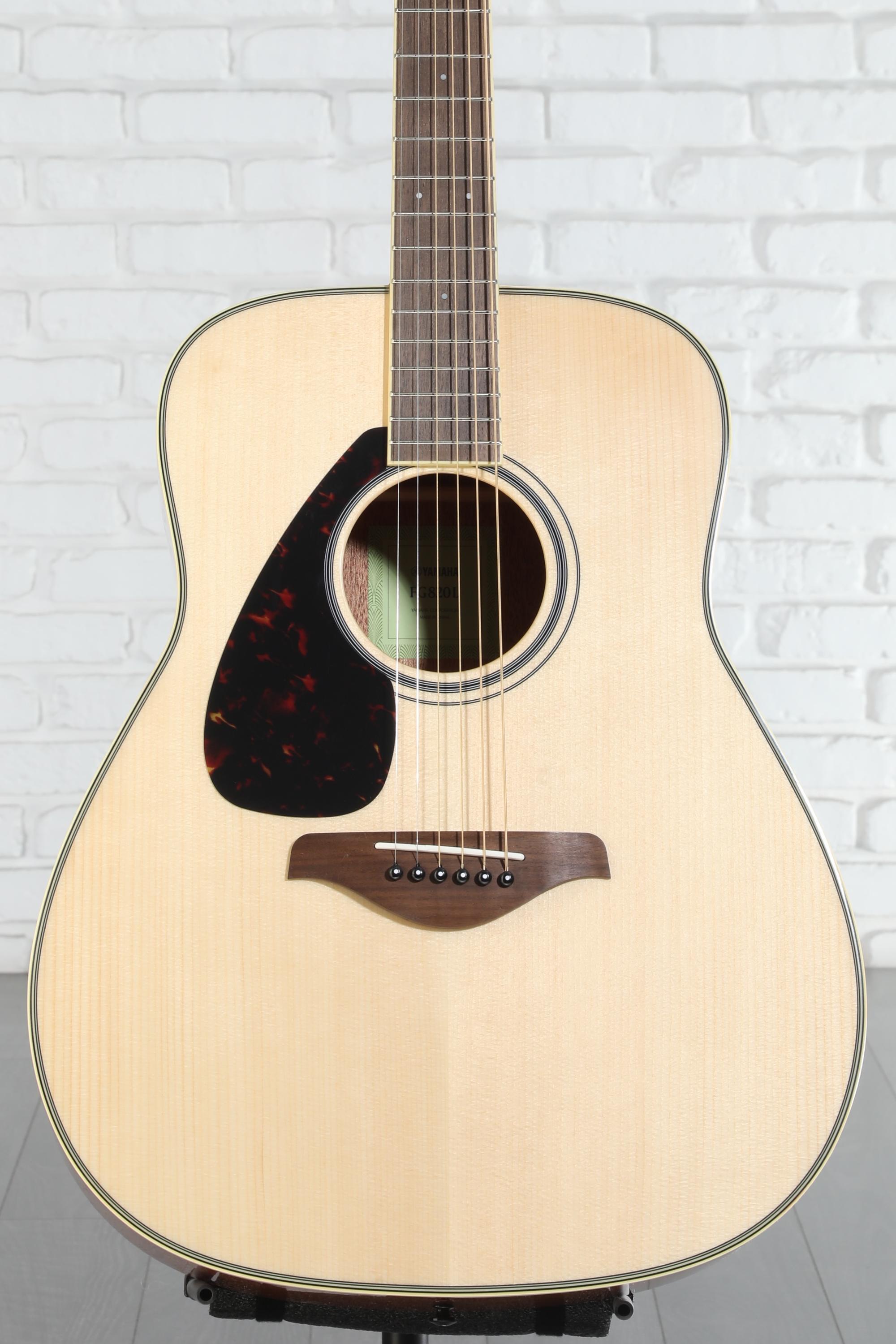 Yamaha FG820L Left-handed Dreadnought Acoustic Guitar - Natural