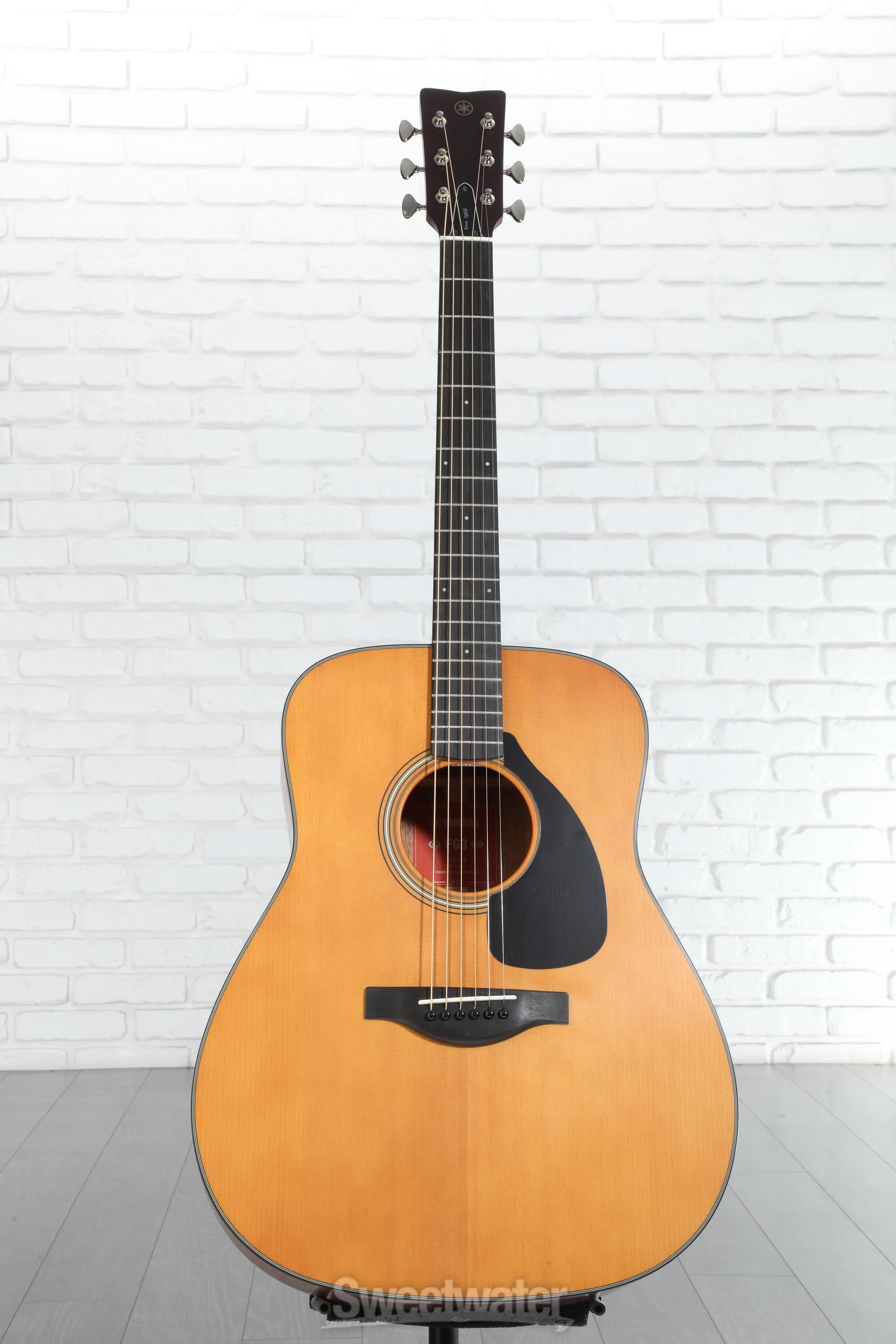 Yamaha Red Label FG3 Acoustic Guitar - Natural | Sweetwater