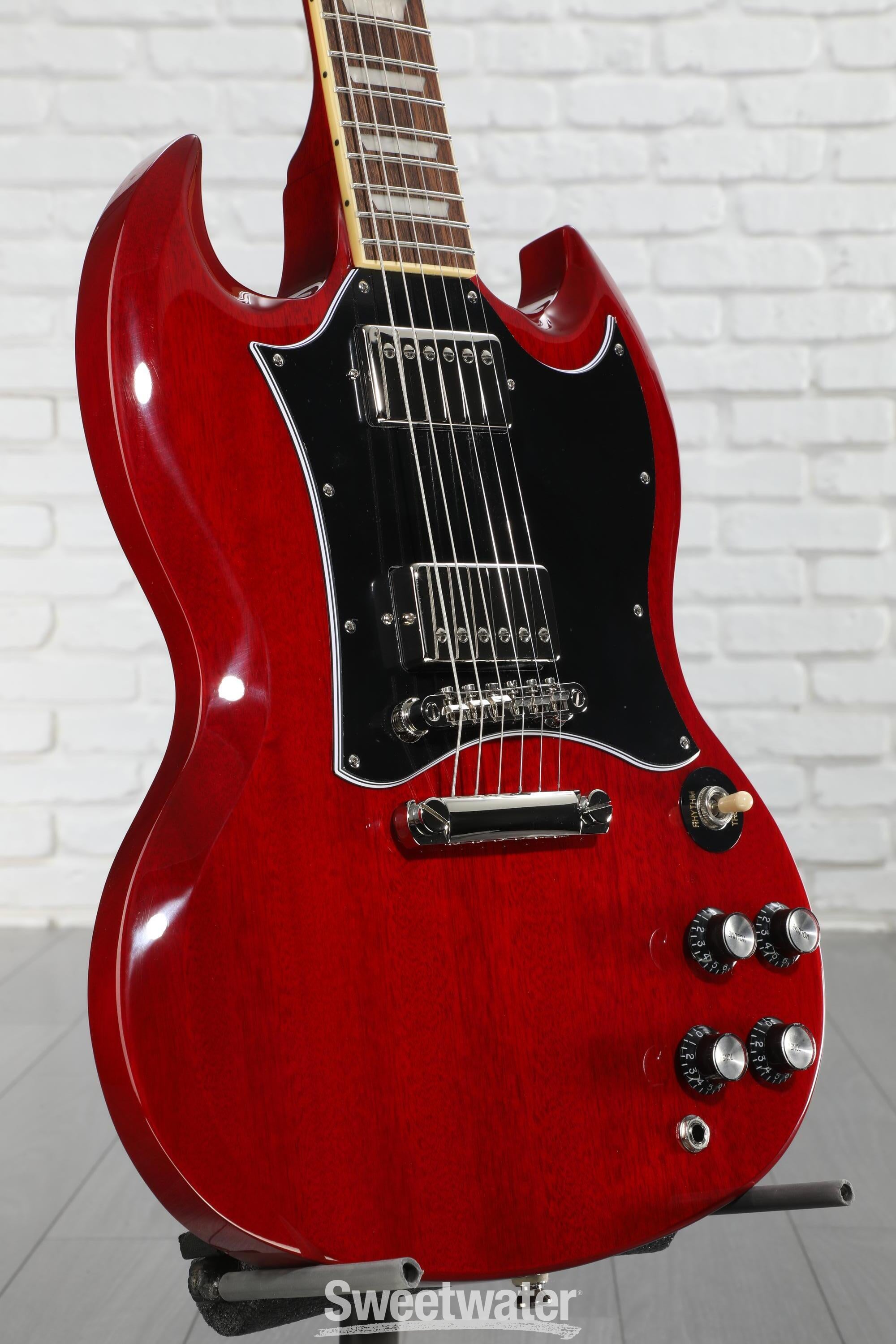 Epiphone SG スタンダード Epiphone SG Standard Electric Guitar - Cherry | Sweetwater