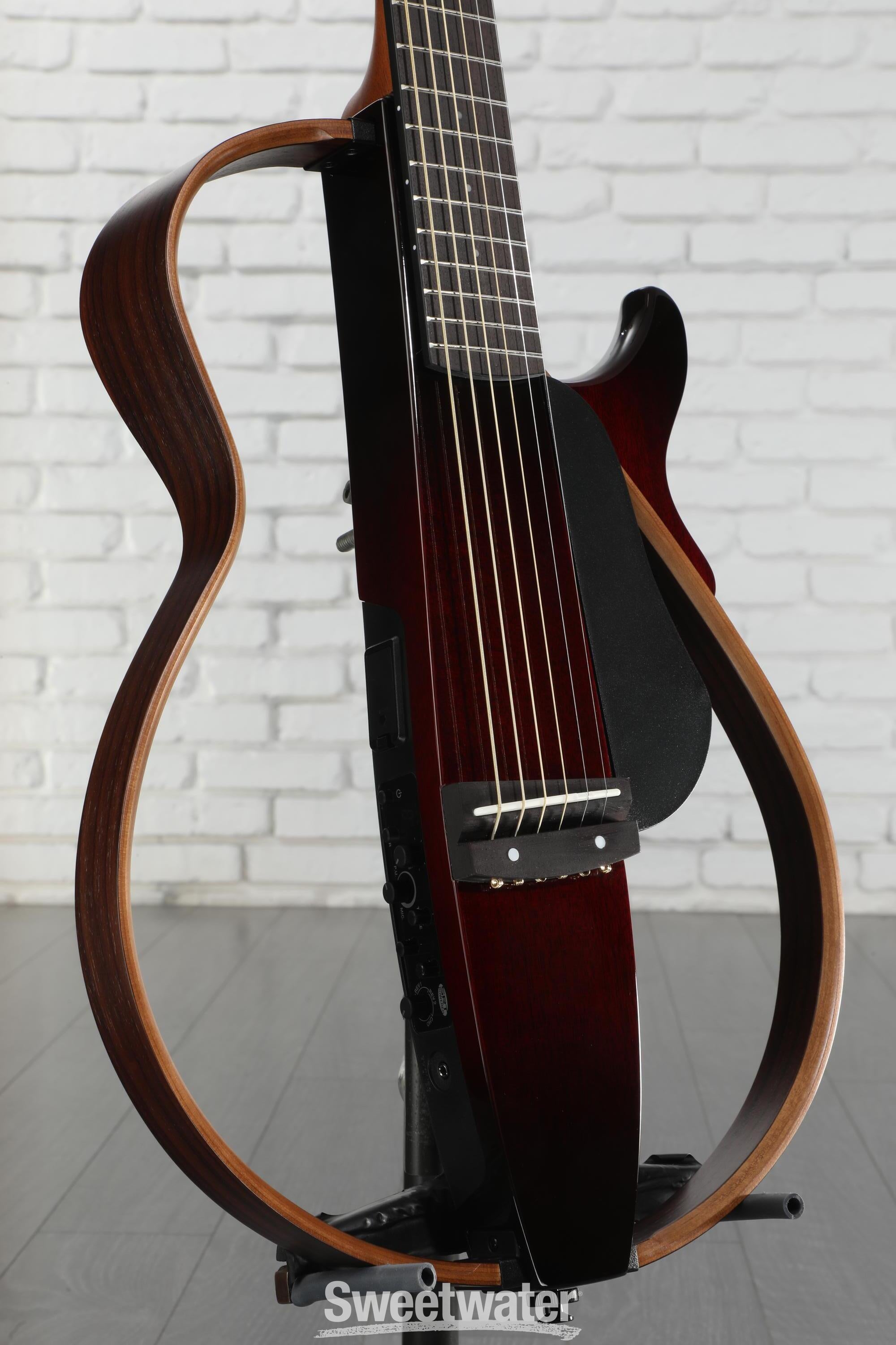 Yamaha SLG200S Silent Guitar - Crimson Red Burst | Sweetwater