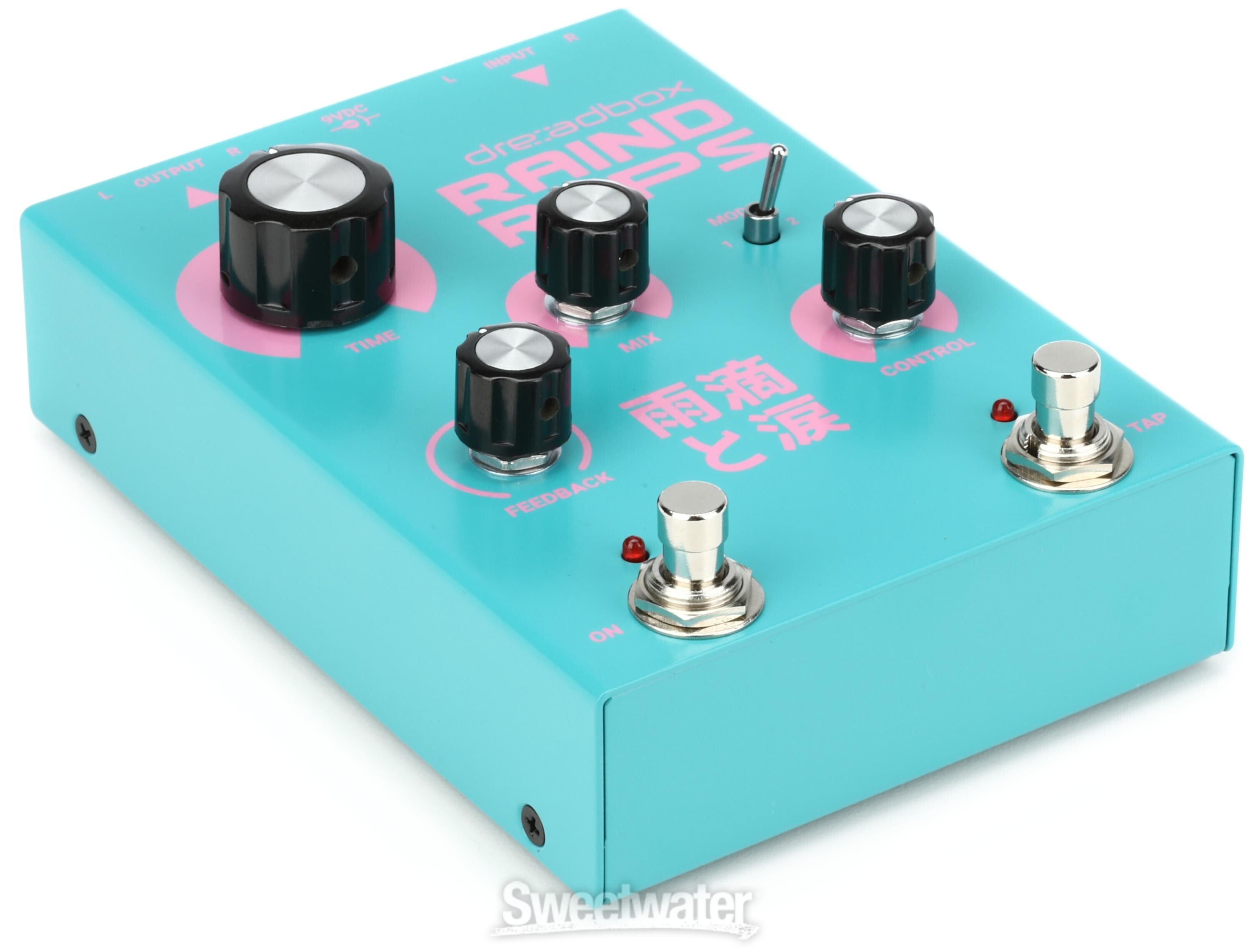 Dreadbox Raindrops Delay/Pitch/Reverb Pedal | Sweetwater