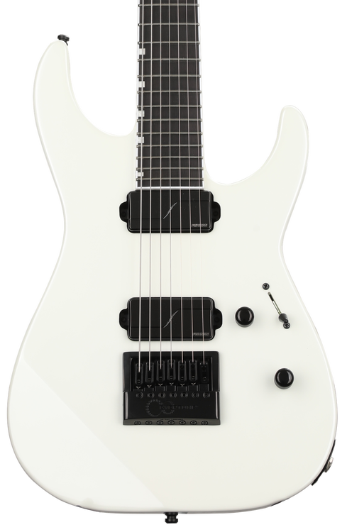 ESP E-II M-II 7B Baritone EverTune Electric Guitar - Pearl