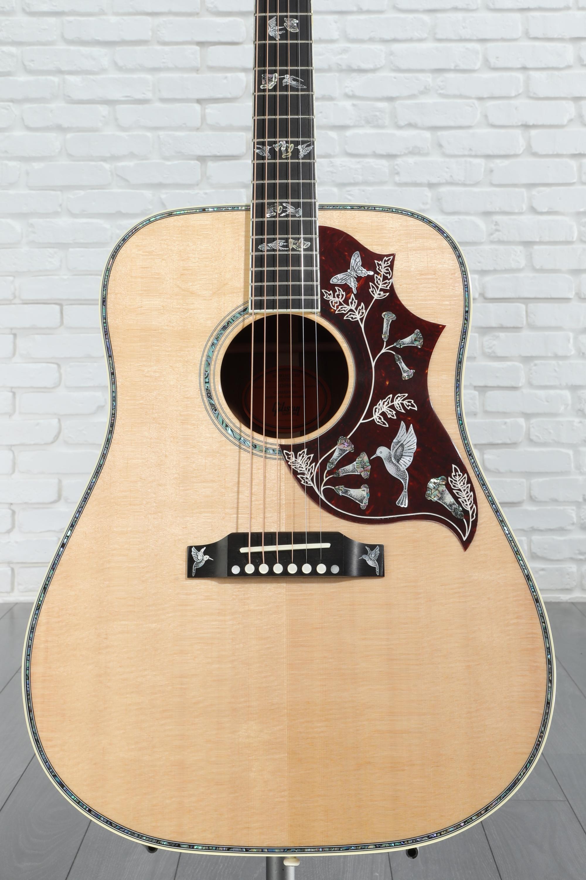 ギター yukkyEpiphone Hummingbird Koa Special Gibson Acoustic Hummingbird Custom Koa Acoustic Guitar