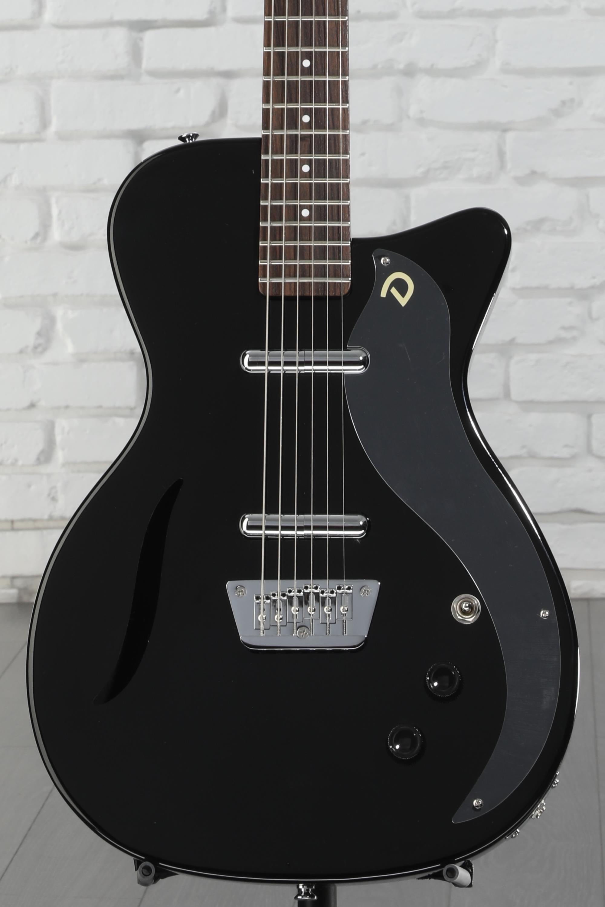 DANELECTRO エレキギター ブラック/ホワイト D59 ビザールギター DANELECTRO エレキギター ブラック/ホワイト D59 ビザールギター