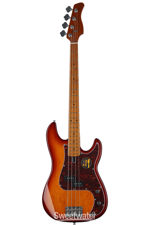 ベース sire P5 Sire Marcus Miller P5 Alder 4-string Bass Guitar - Tobacco