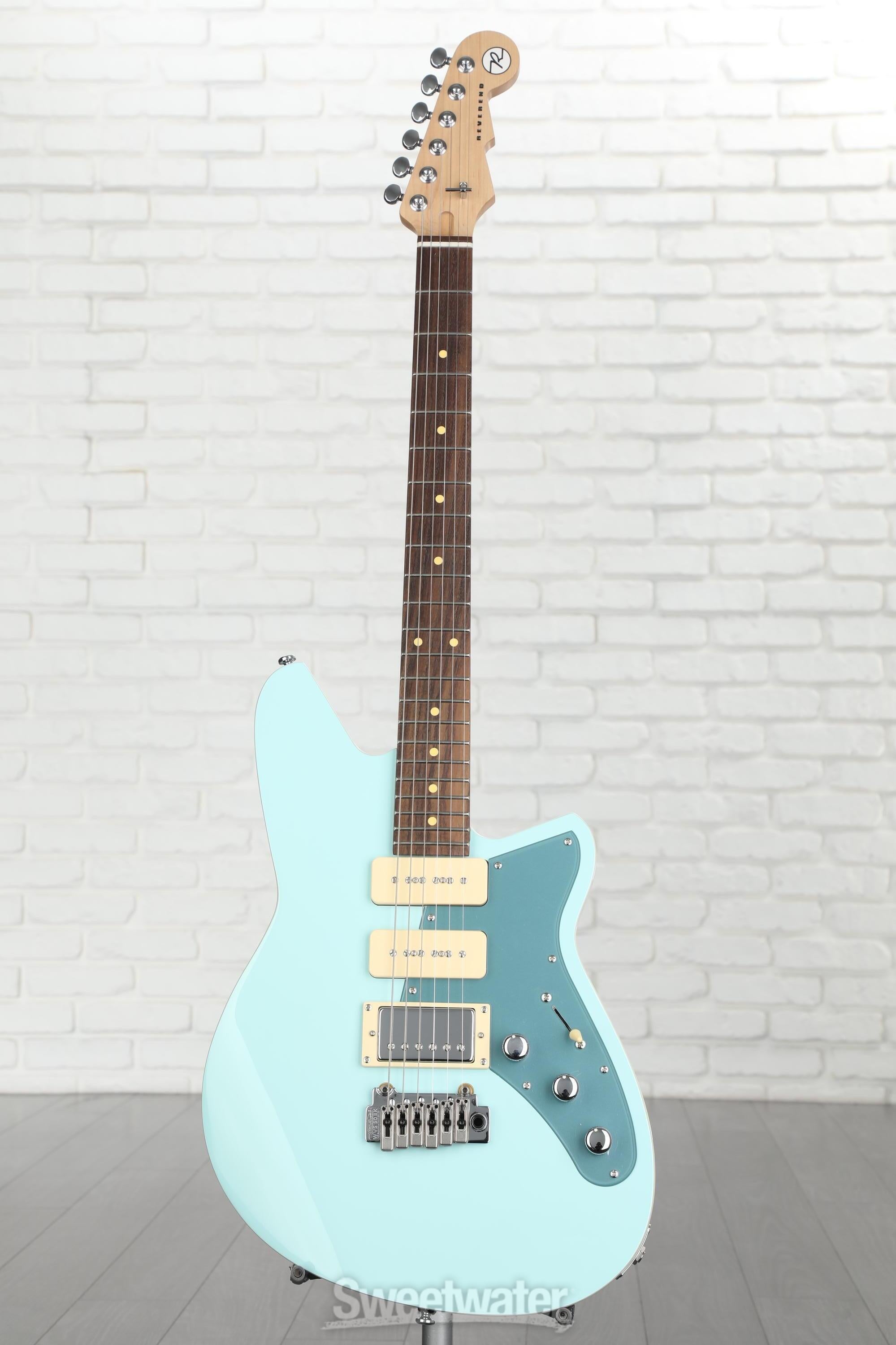 Reverend Six Gun HPP Electric Guitar - Chronic Blue